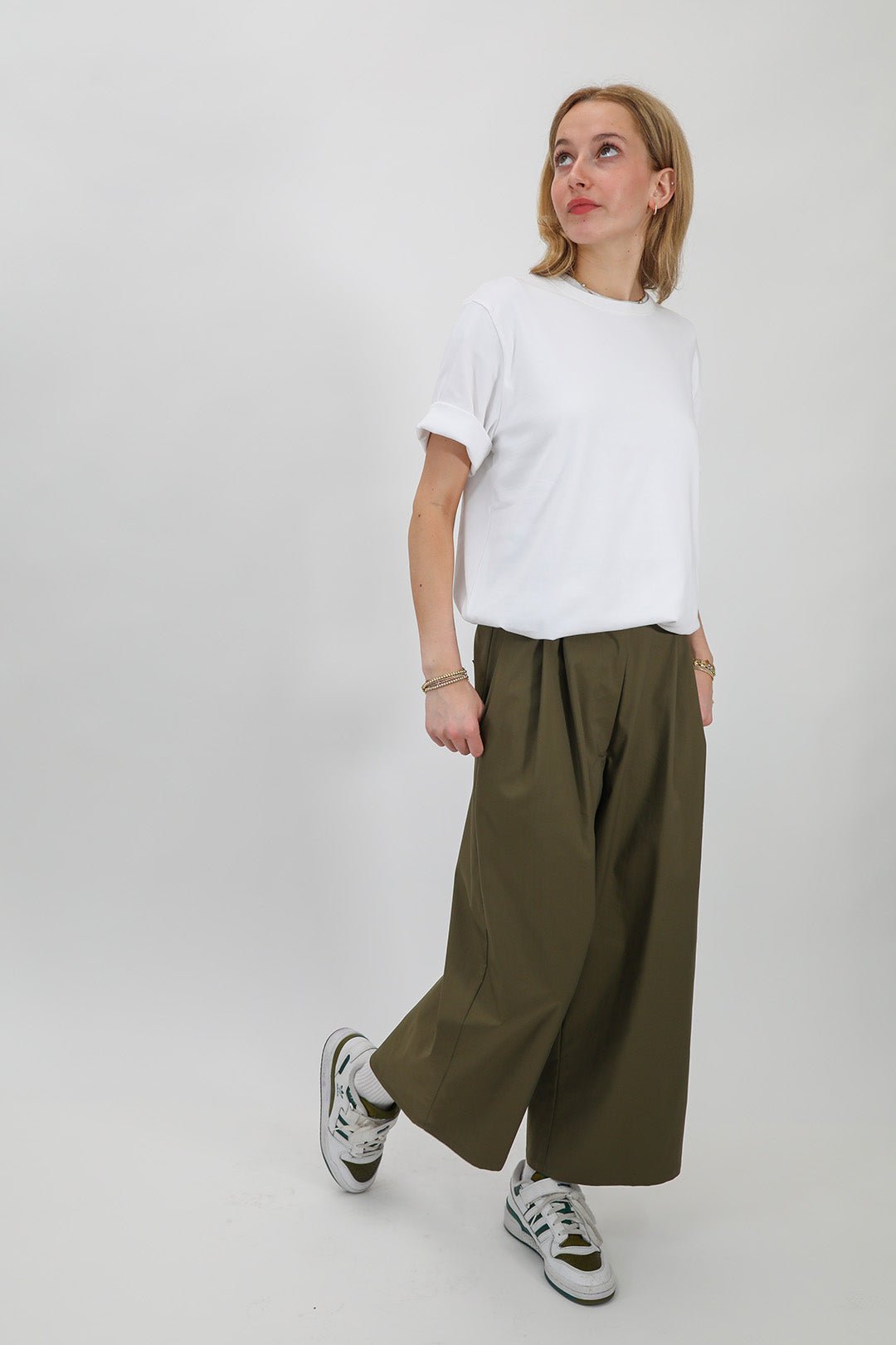 PALMER PANT IN ITALIAN COTTON STRETCH - Jarbo