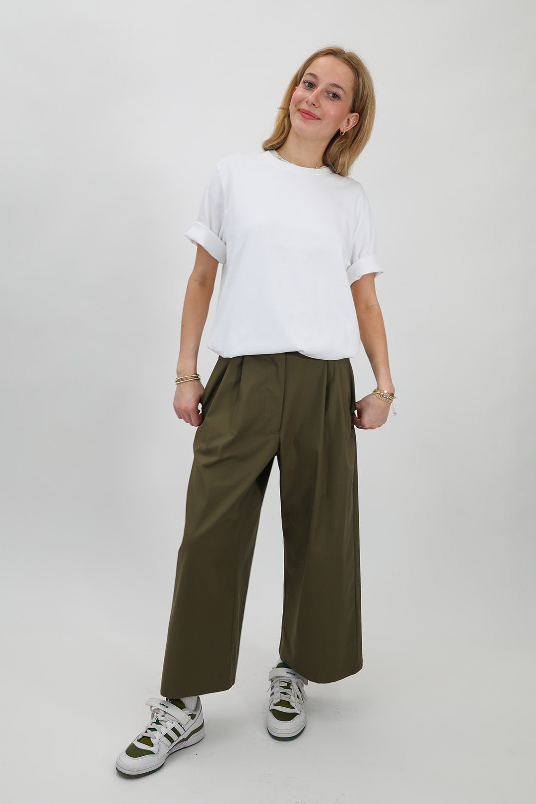 PALMER PANT IN ITALIAN COTTON STRETCH - Jarbo