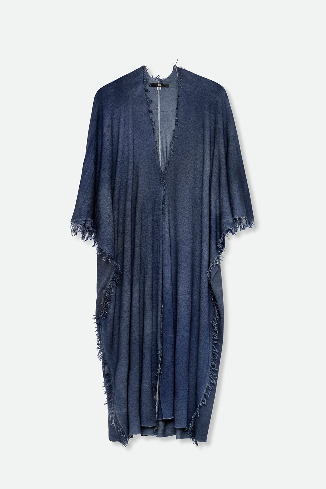 PATNA CARDIGAN IN HAND-DYED CASHMERE MIDNIGHT NAVY - Jarbo