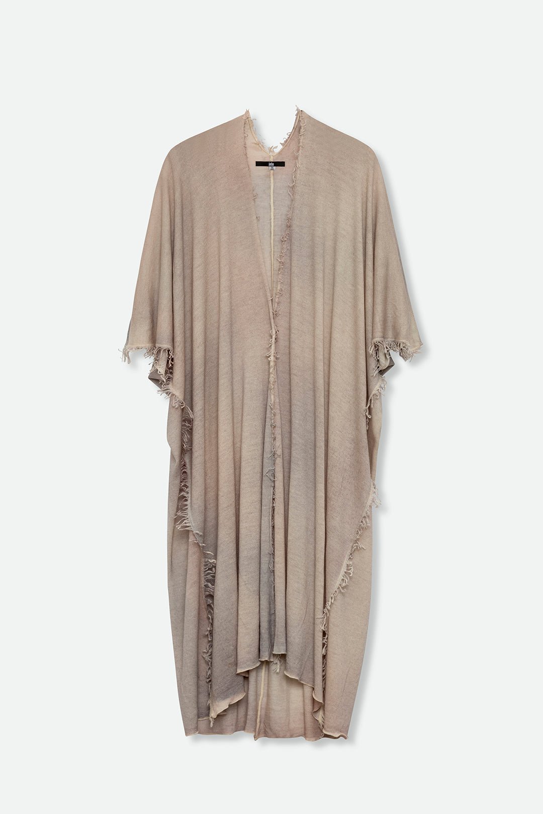 PATNA CARDIGAN IN HAND-DYED CASHMERE SAND DUNE - Jarbo