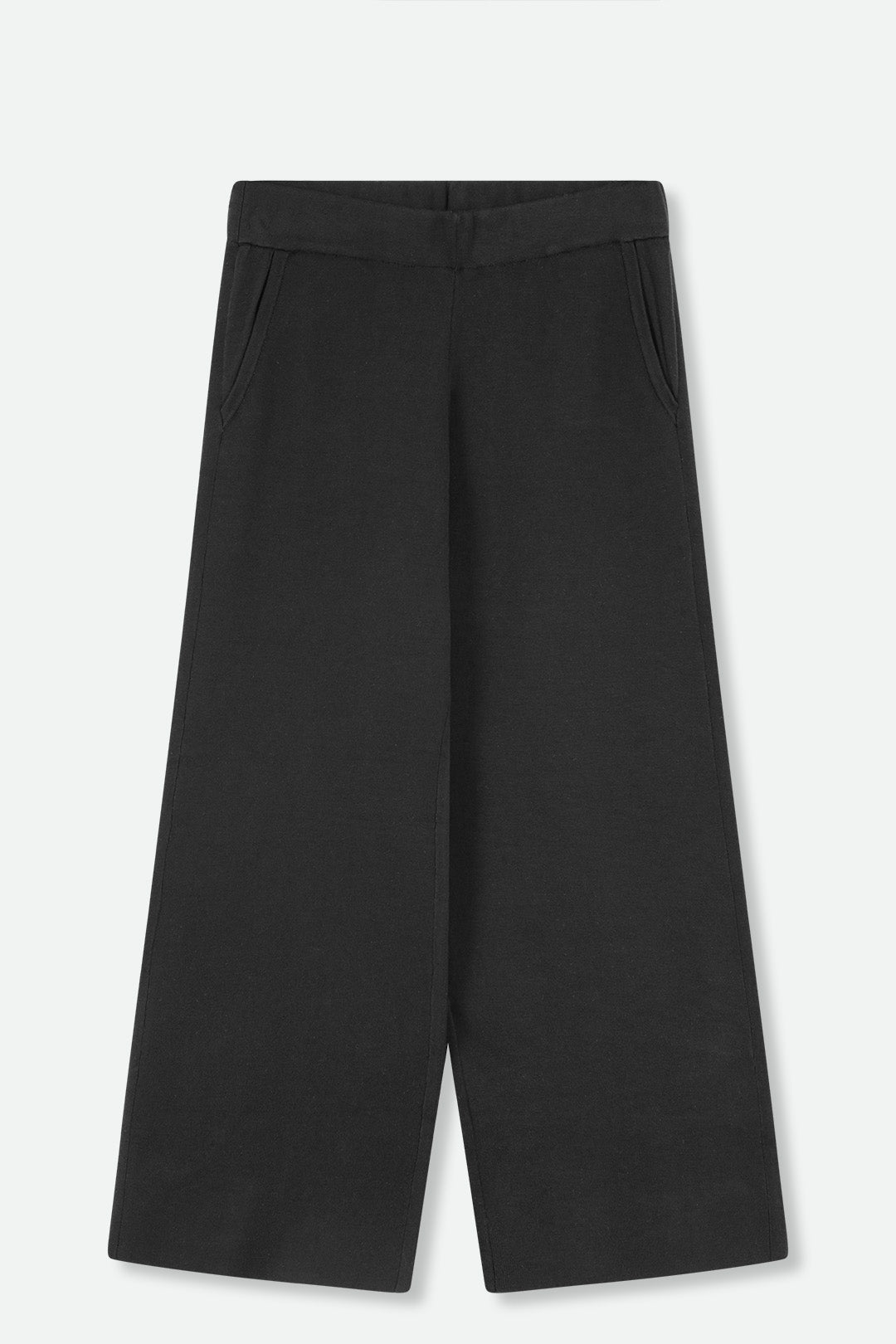 PAYTON WIDE LEG CROP PANT IN KNIT PIMA COTTON - Jarbo