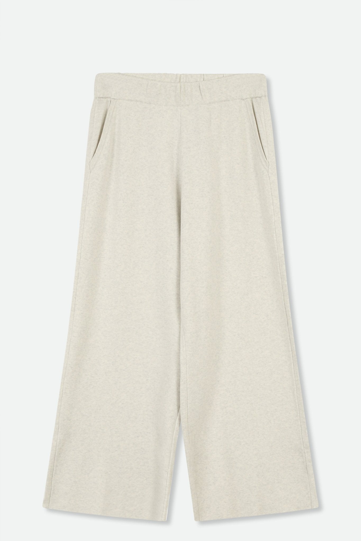 PAYTON WIDE LEG CROP PANT IN KNIT PIMA COTTON - Jarbo