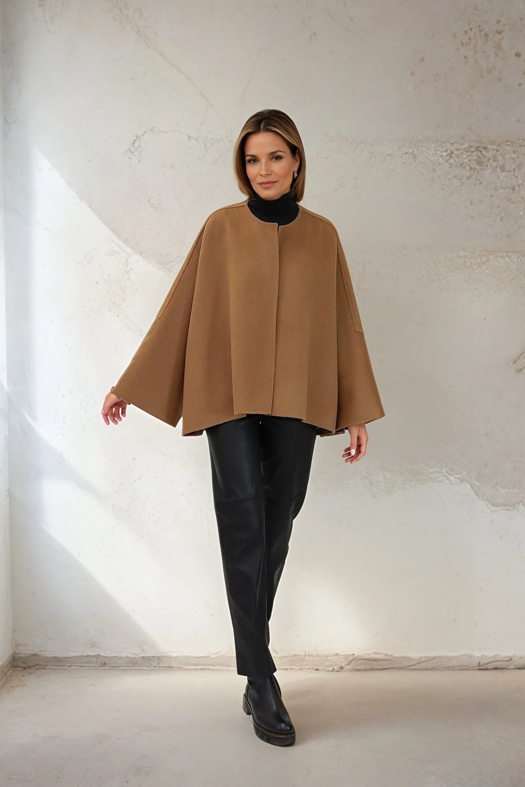 PELLERYN JACKET IN DOUBLE FACE CASHMERE WOOL - Jarbo