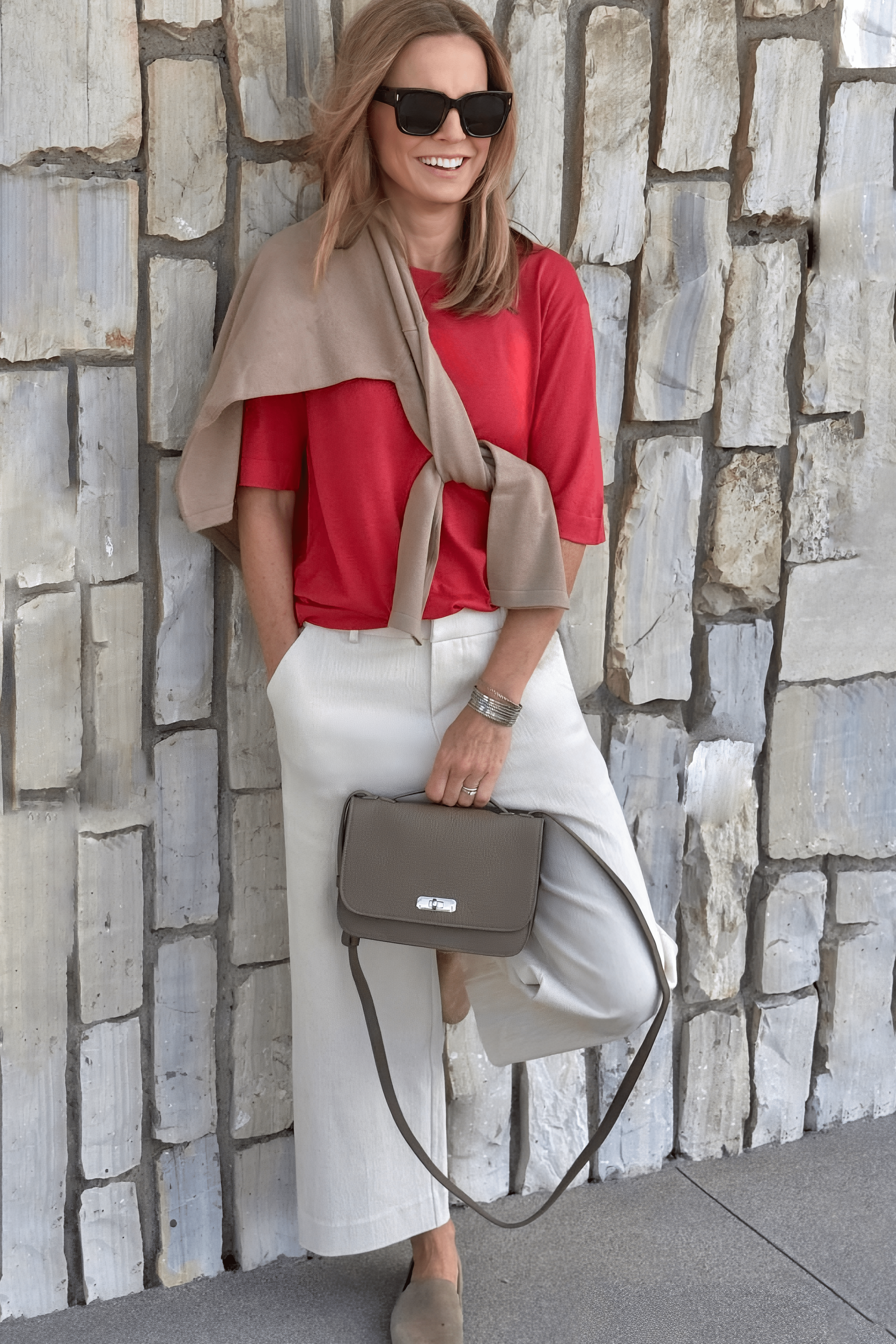 PIPPA PANT IN ITALIAN COTTON STRETCH TWILL - Jarbo