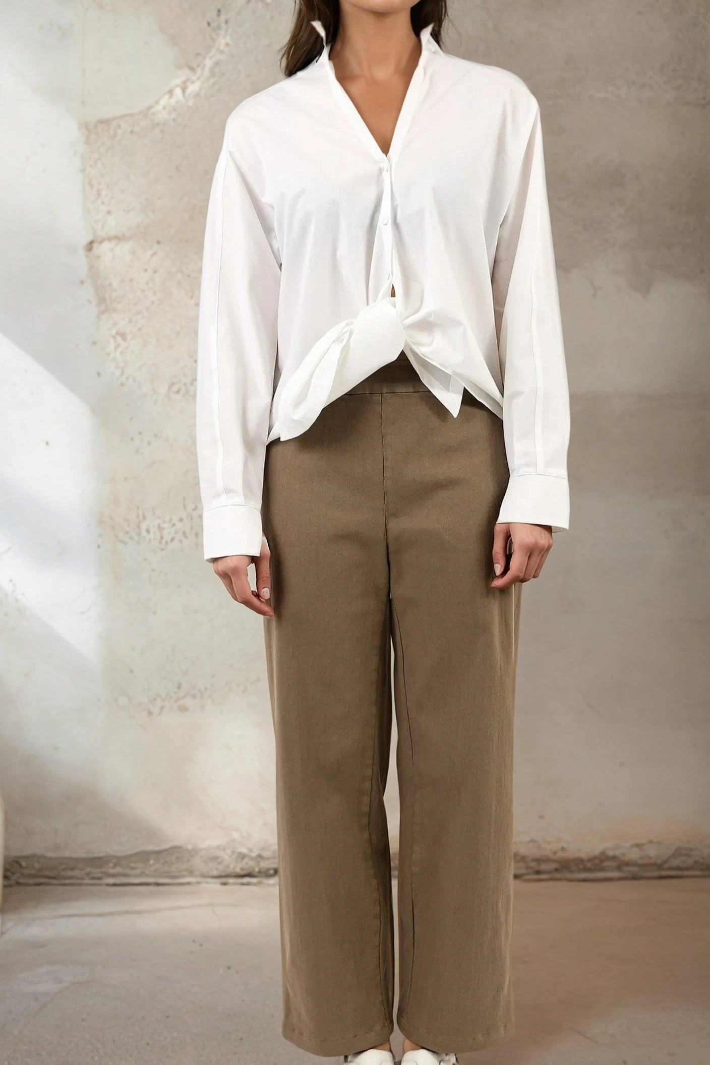 PRATO PANT IN ITALIAN COTTON STRETCH DENIM - Jarbo