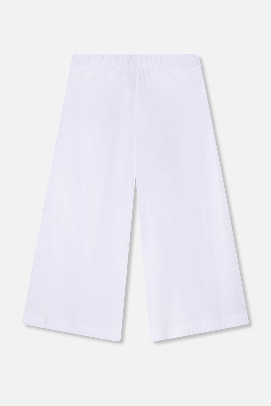 PRISMA CROPPED WIDE LEG IN ITALIAN LINEN STRETCH - Jarbo