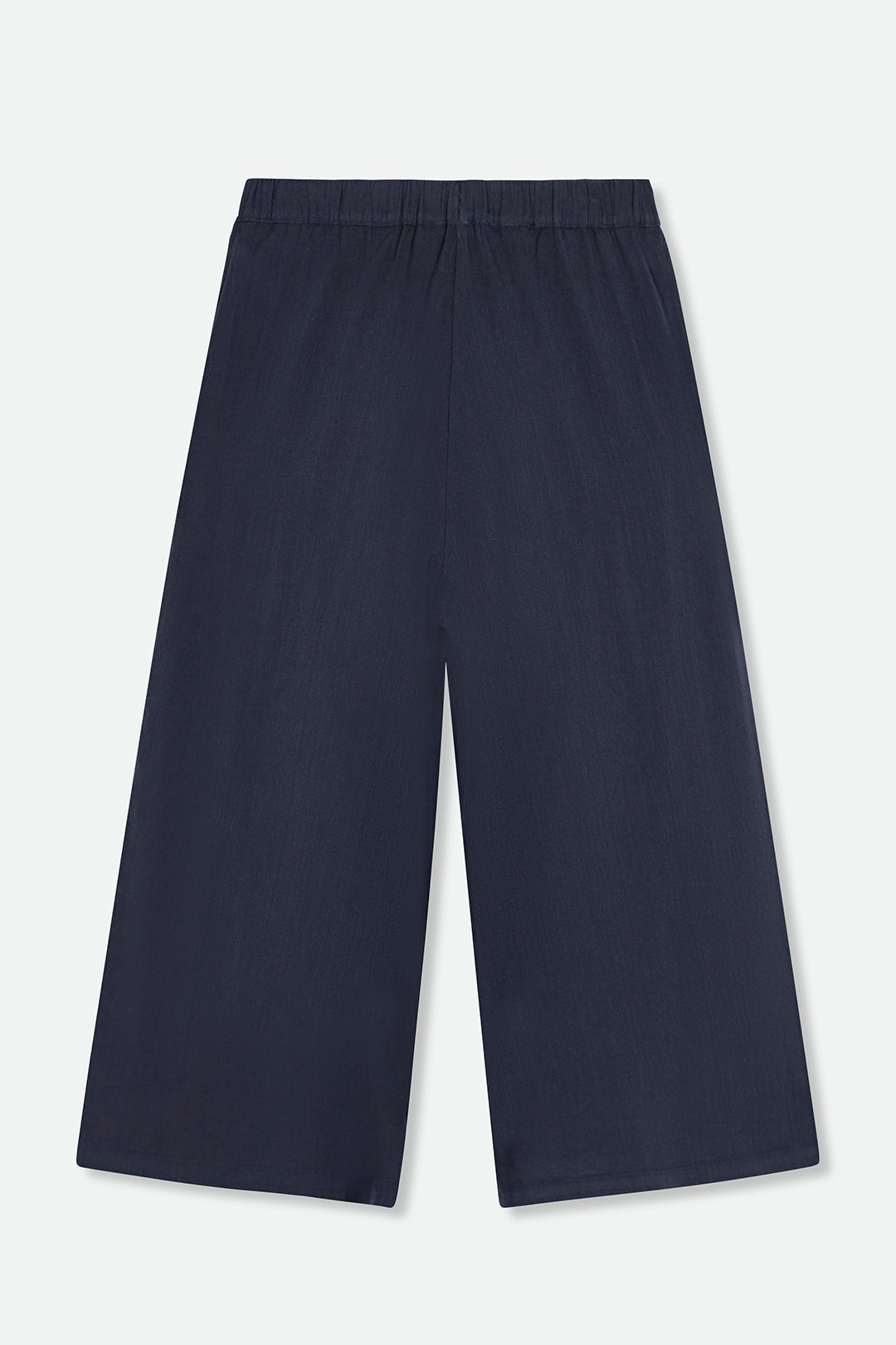 PRISMA CROPPED WIDE LEG IN ITALIAN LINEN STRETCH - Jarbo