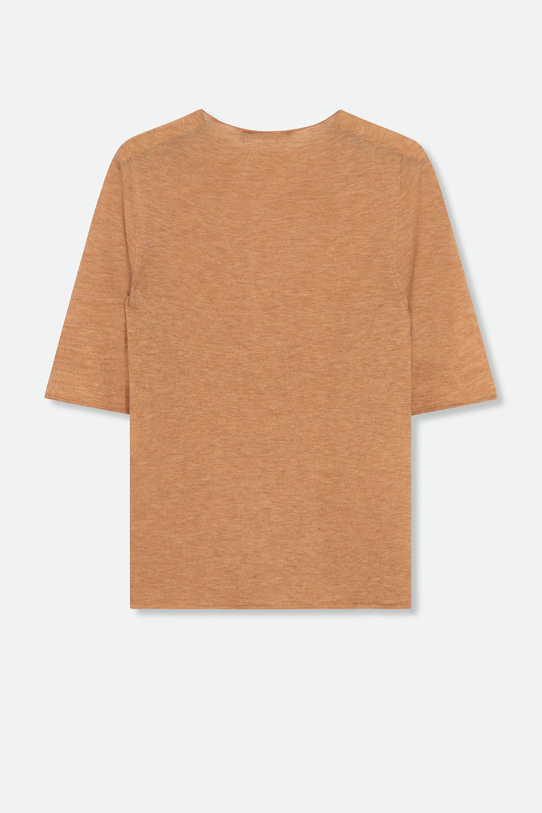 RIAN ROUND NECK IN SEAMLESS SUPERFINE ITALIAN MERINO - Jarbo