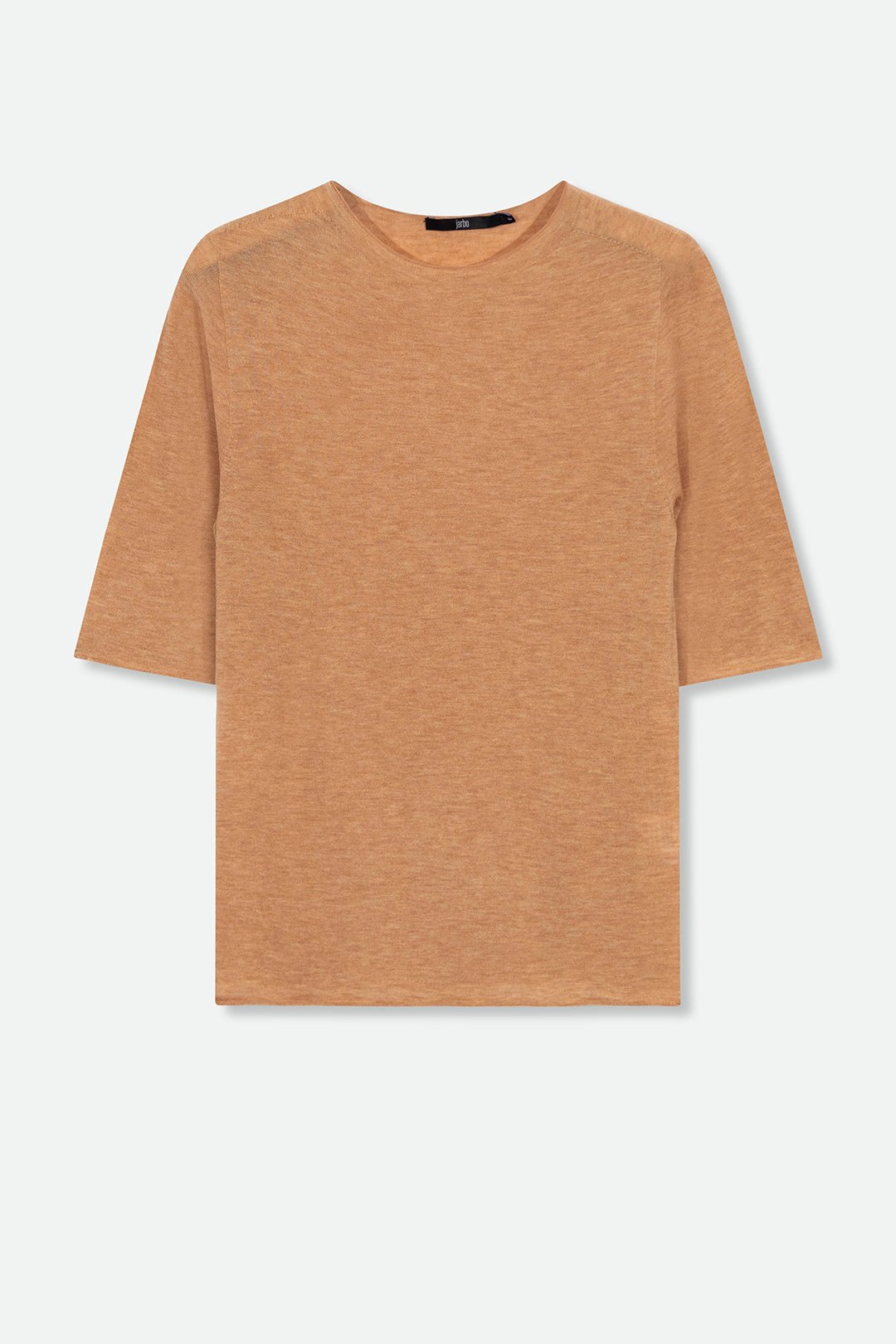 RIAN ROUND NECK IN SEAMLESS SUPERFINE ITALIAN MERINO - Jarbo
