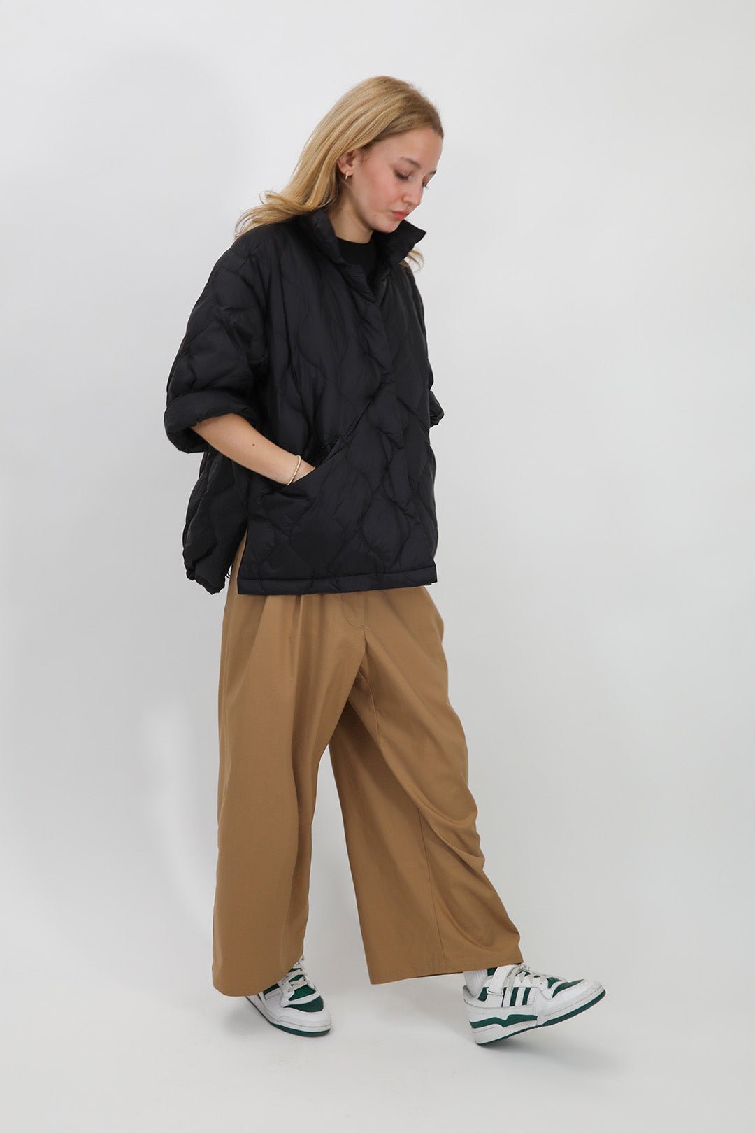 RIMINI CROP GOOSE DOWN JACKET - Jarbo