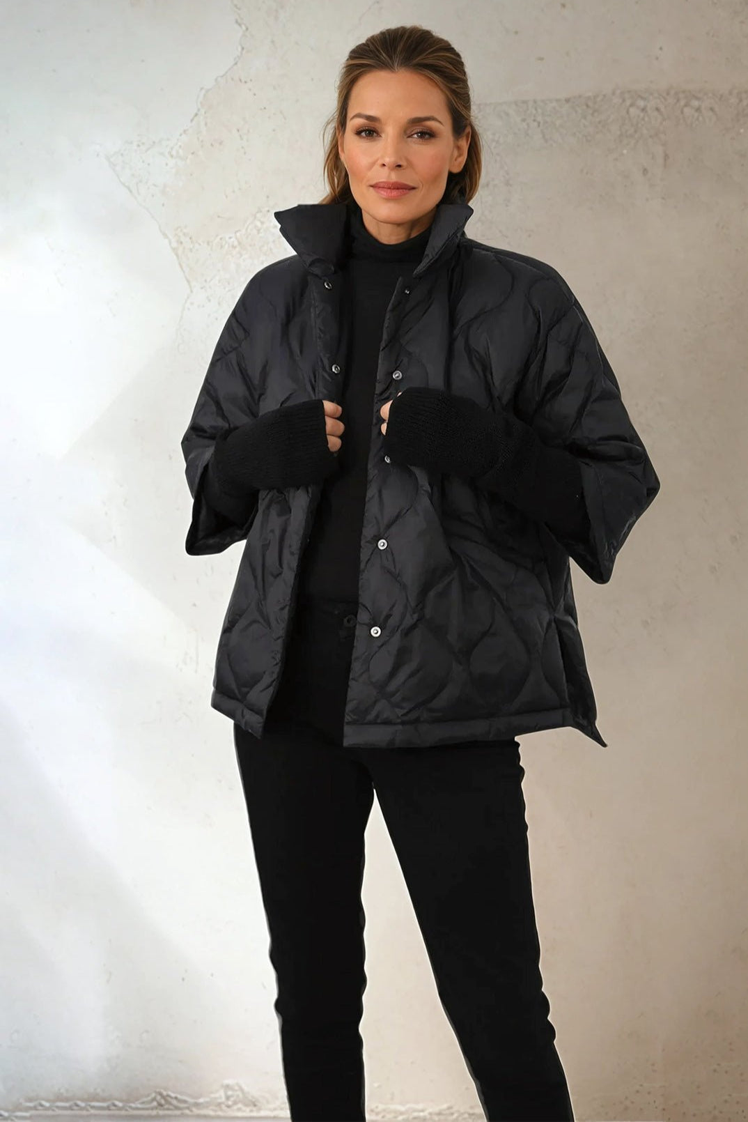 RIMINI CROP GOOSE DOWN JACKET - Jarbo