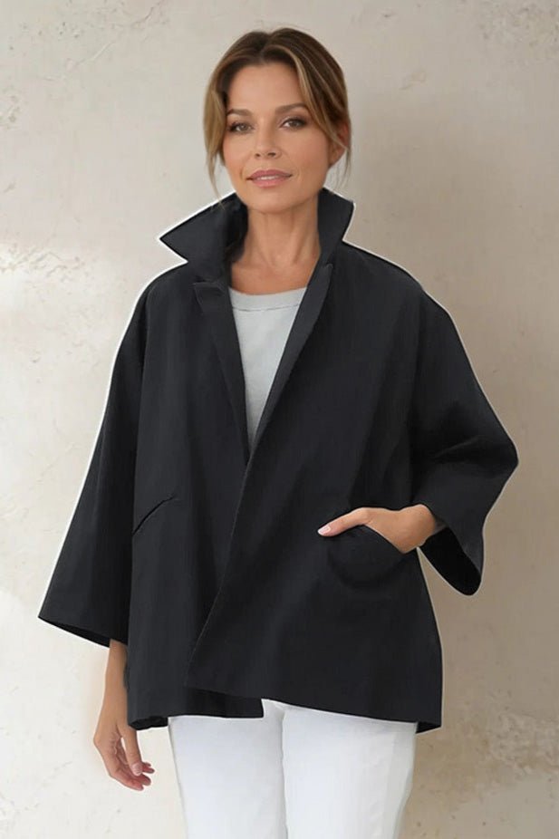 RIMINI JACKET IN ITALIAN STRETCH COTTON - Jarbo