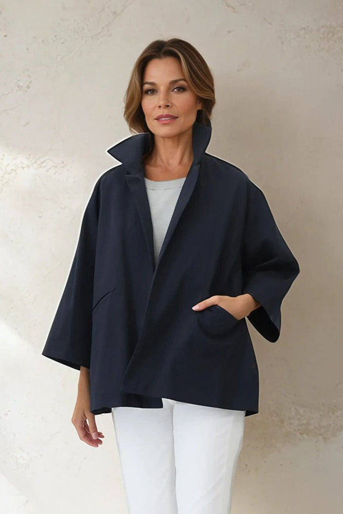 RIMINI JACKET IN ITALIAN STRETCH COTTON - Jarbo