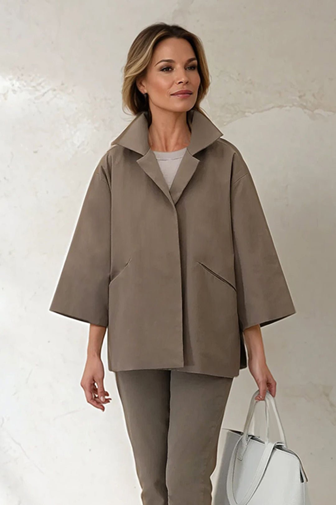 RIMINI JACKET IN ITALIAN STRETCH COTTON - Jarbo