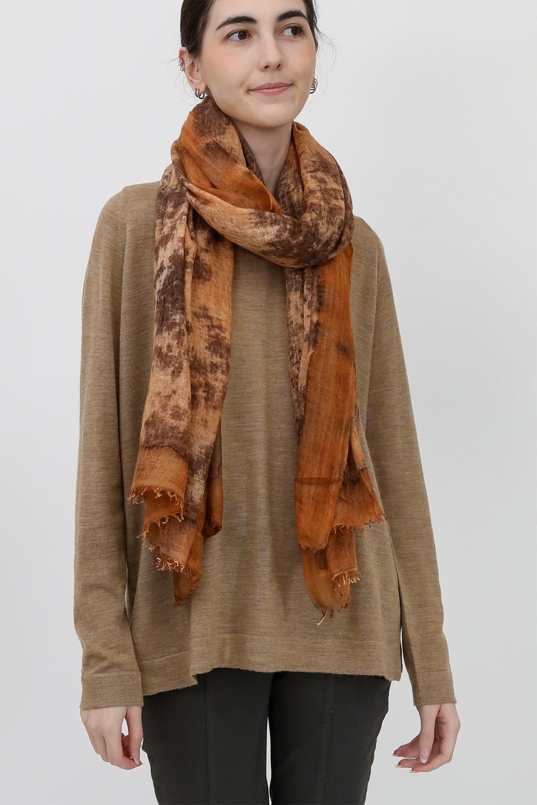 ROCHELLE TUNIC CREW IN FINE ITALIAN MERINO - Jarbo