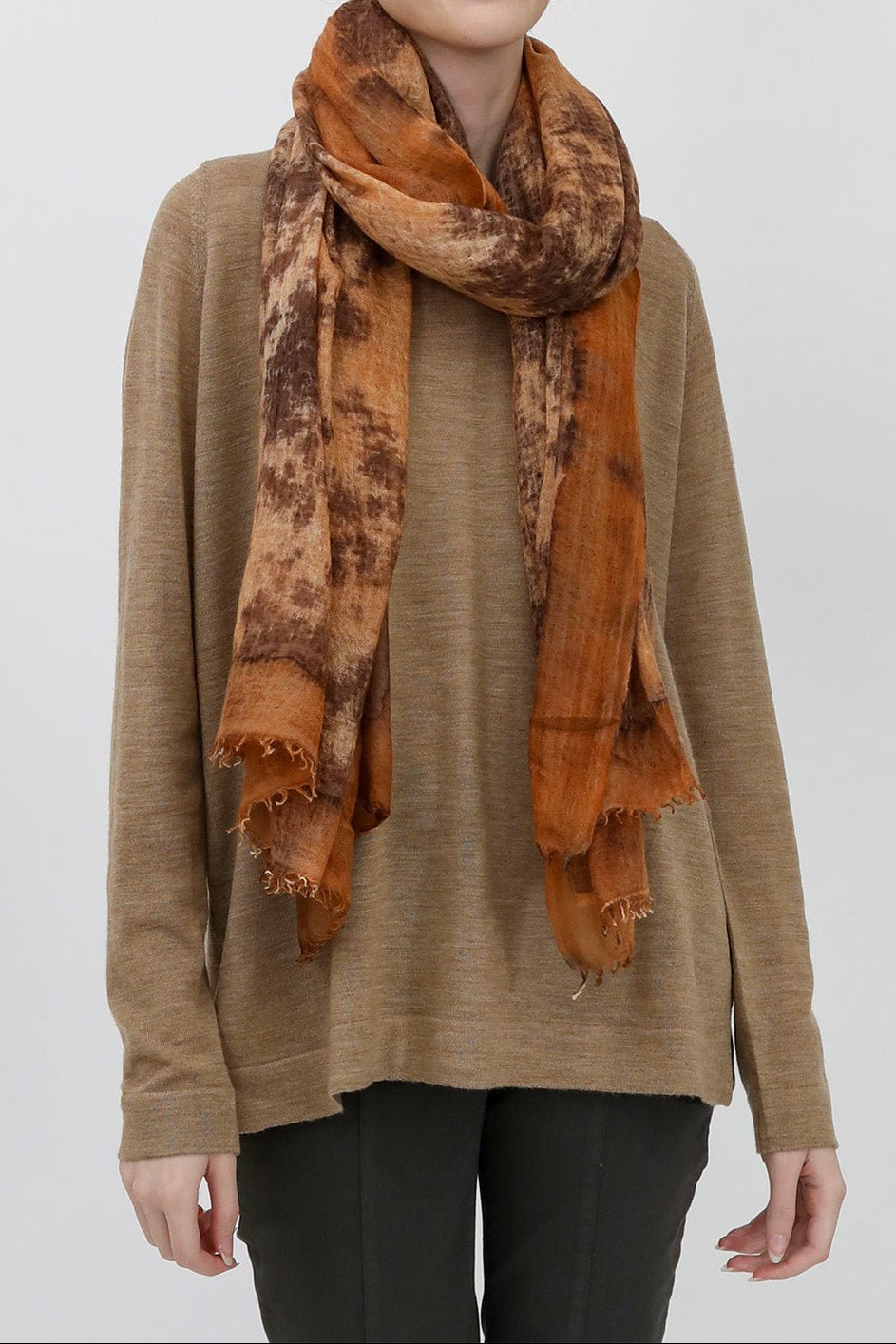 ROCHELLE TUNIC CREW IN FINE ITALIAN MERINO - Jarbo
