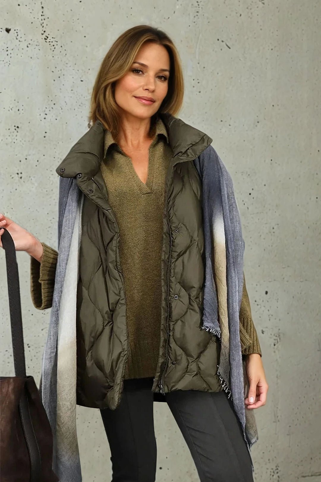 ROUEN POLO NECK SWEATER IN CASHMERE MERINO 4 PLY KNIT - Jarbo