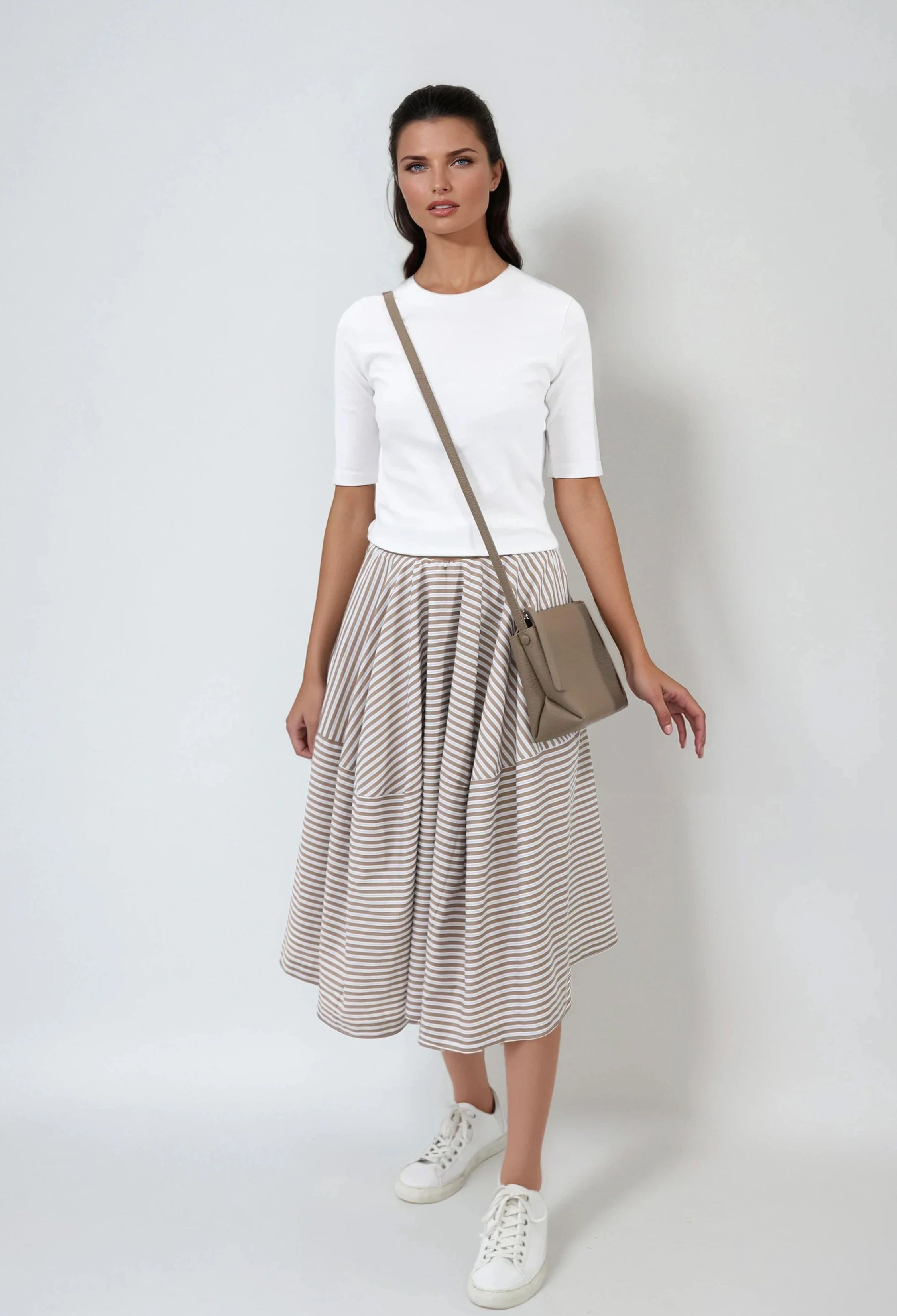 SACHI BALLOON SKIRT IN ITALIAN COTTON - Jarbo