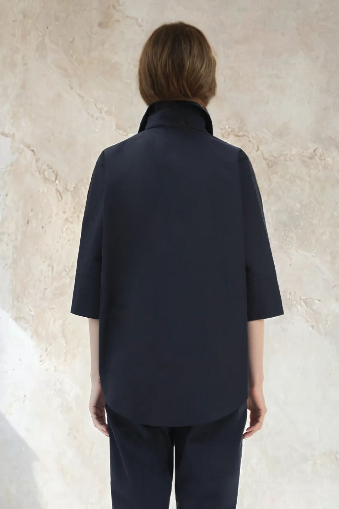 SAHANA DOLMAN SHIRT IN COTTON POPLIN - Jarbo