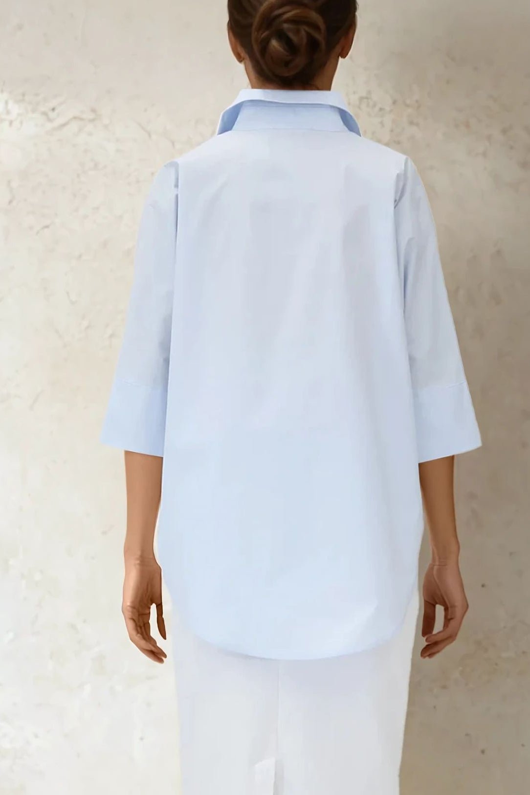 SAHANA DOLMAN SHIRT IN COTTON POPLIN - Jarbo