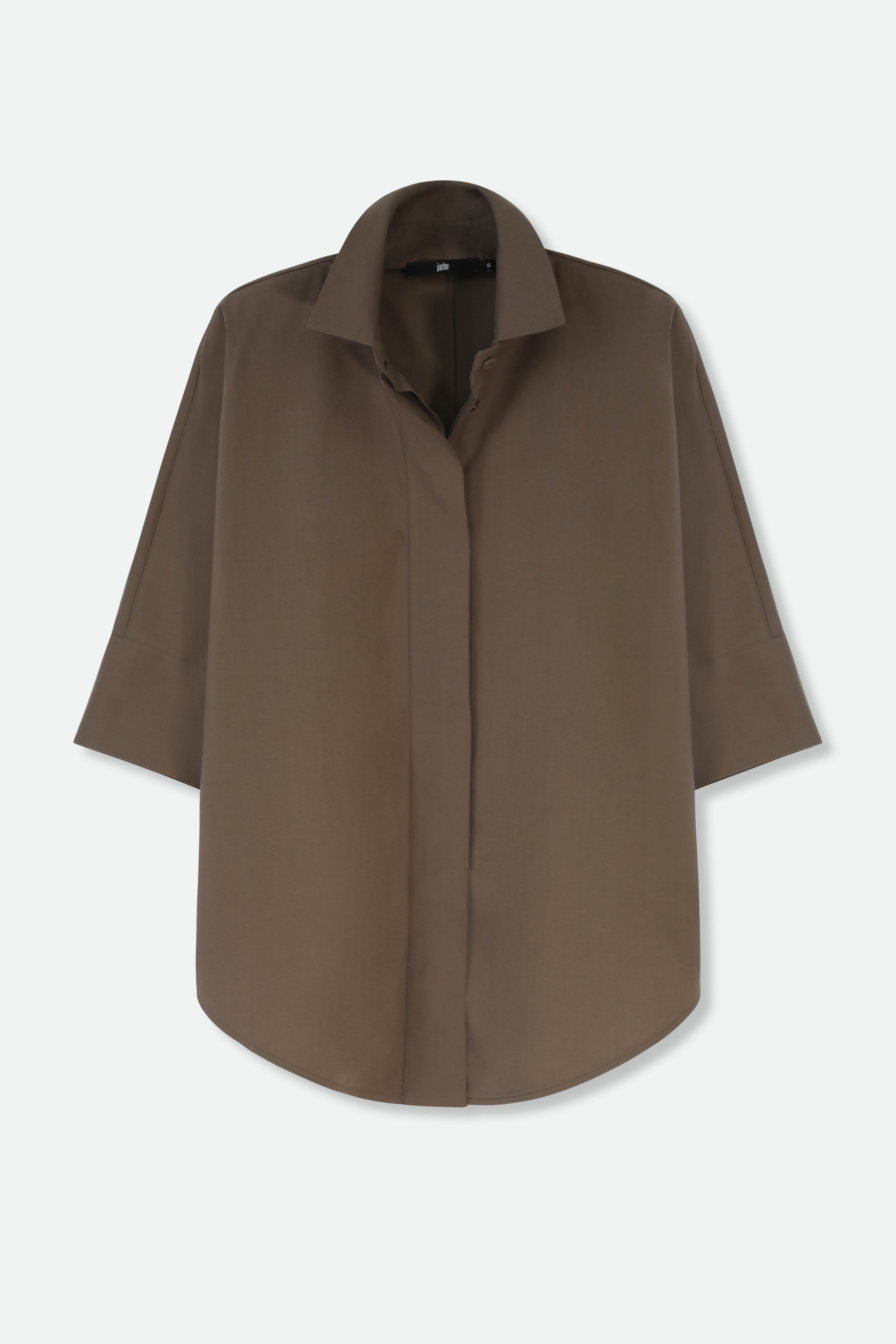 SAHANA DOLMAN SHIRT IN COTTON POPLIN - Jarbo