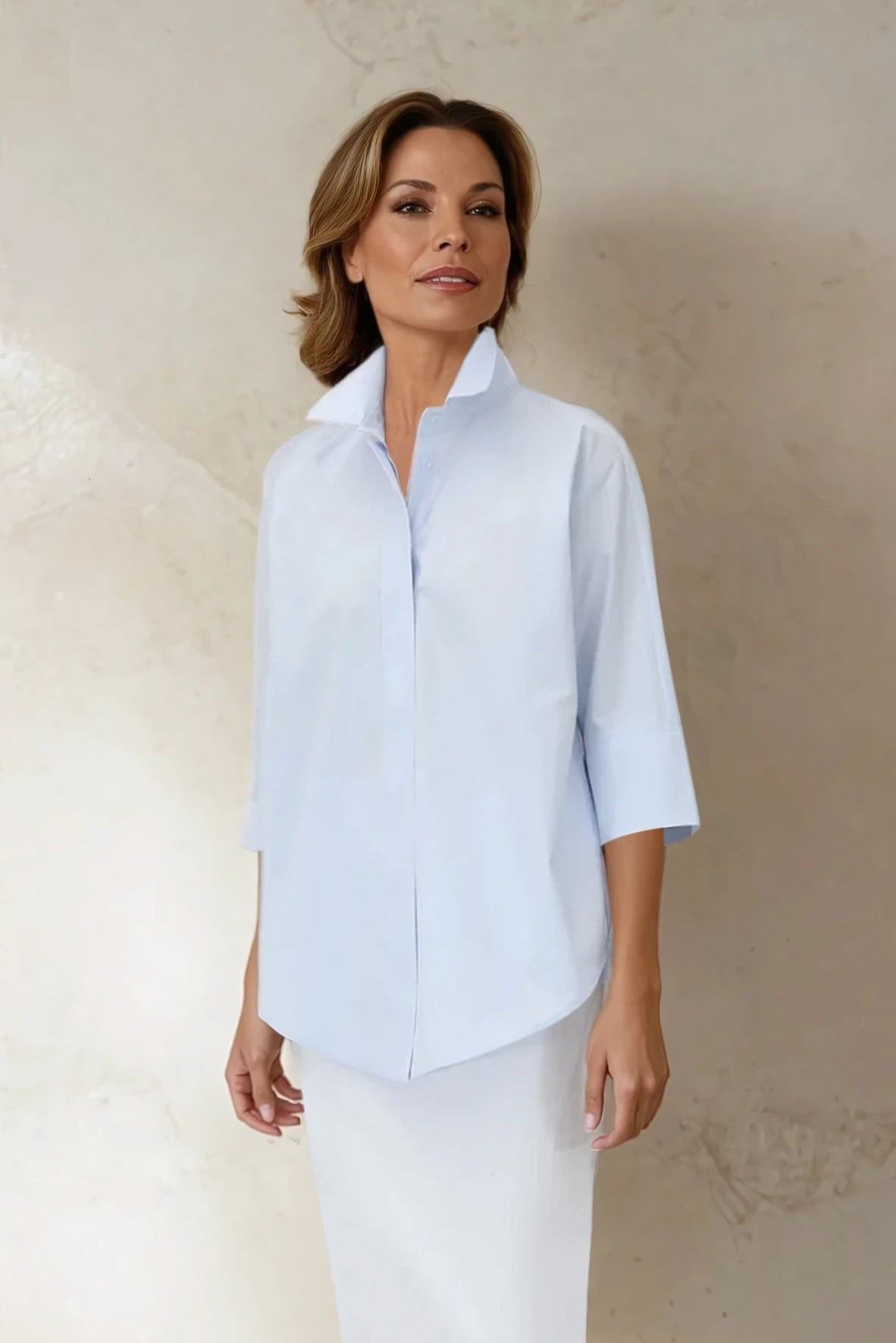 SAHANA DOLMAN SHIRT IN COTTON POPLIN - Jarbo
