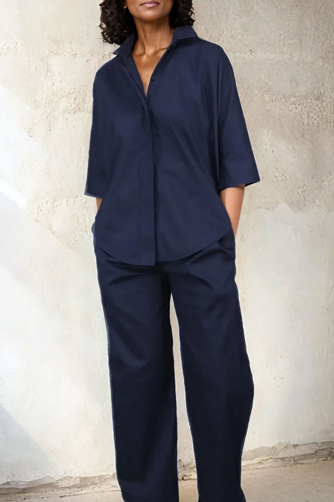 SAHANA DOLMAN SHIRT JACKET IN ITALIAN COTTON - Jarbo