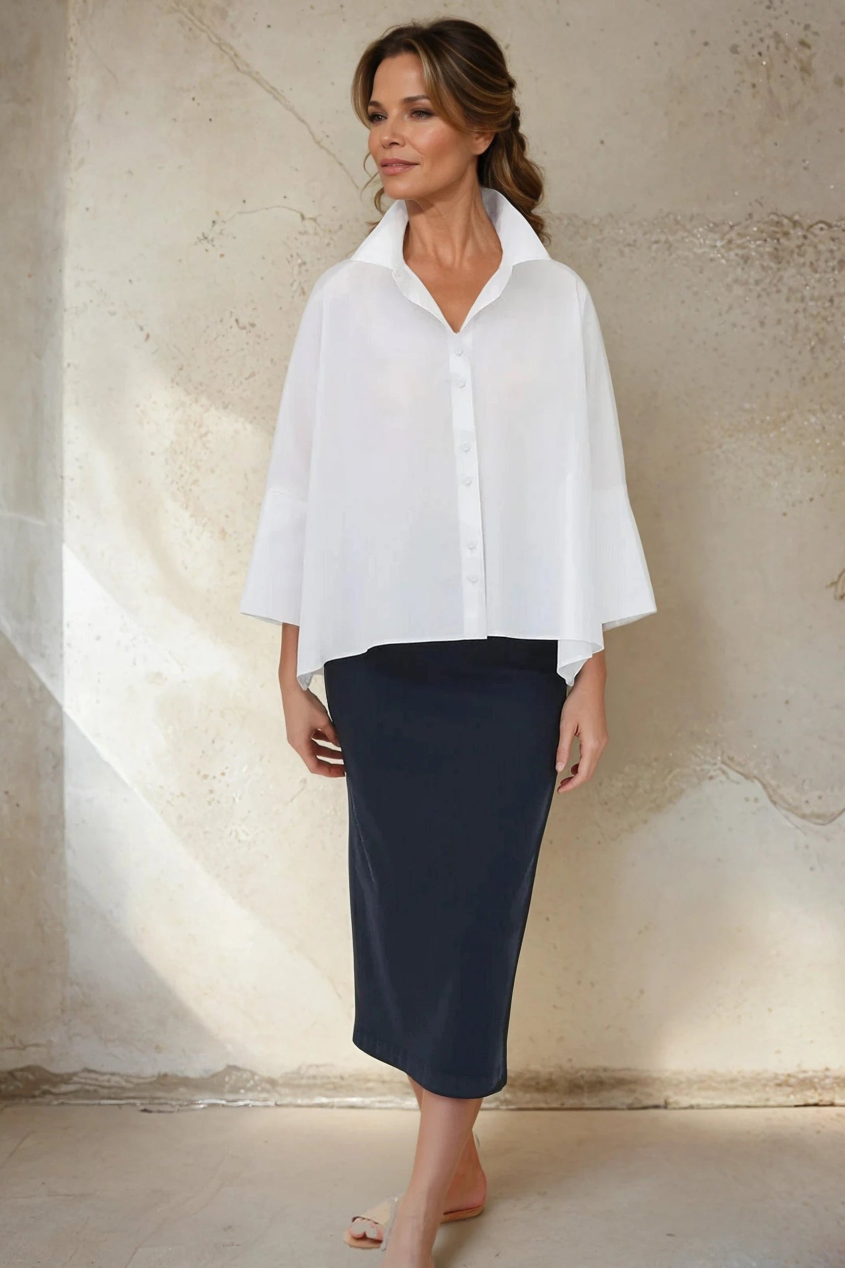 SAIL SHIRT IN COTTON POPLIN - Jarbo