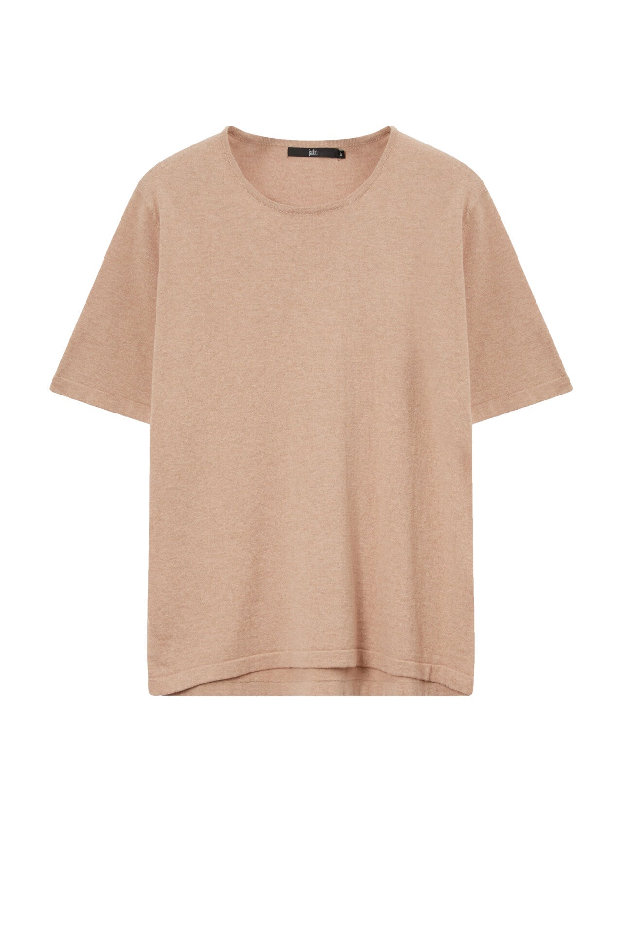 SAMI ELBOW SLEEVE TEE IN PIMA COTTON KNIT - Jarbo