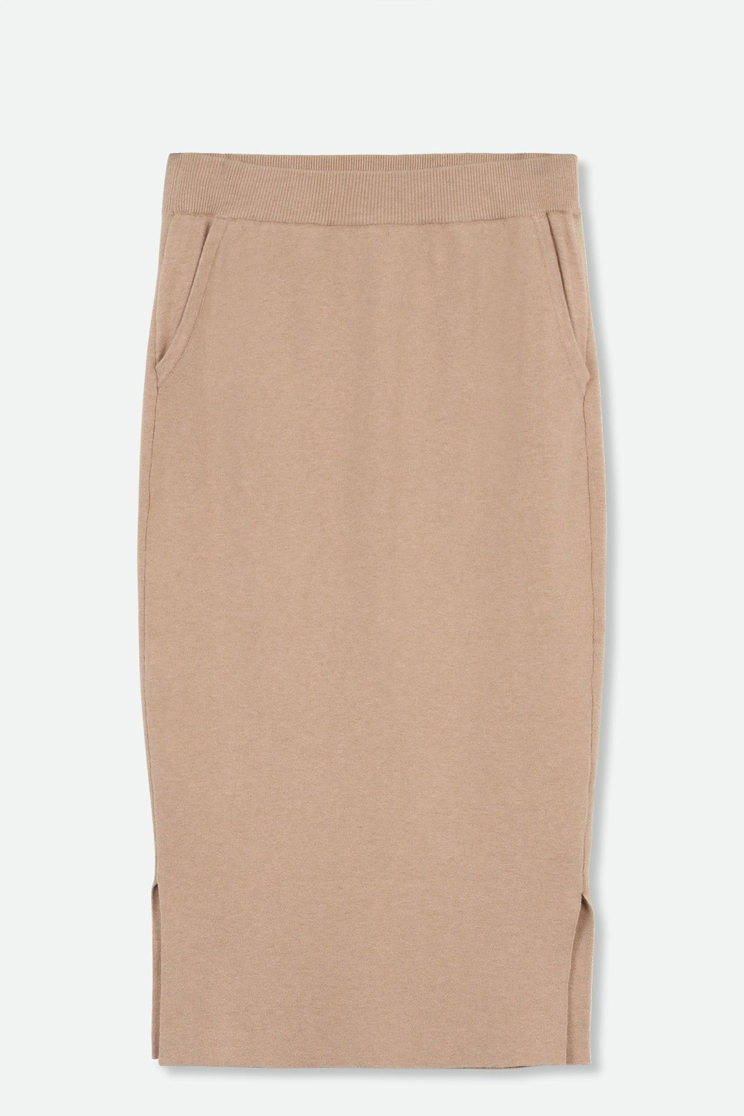 SICILY PENCIL SKIRT IN KNIT PIMA COTTON STRETCH - Jarbo