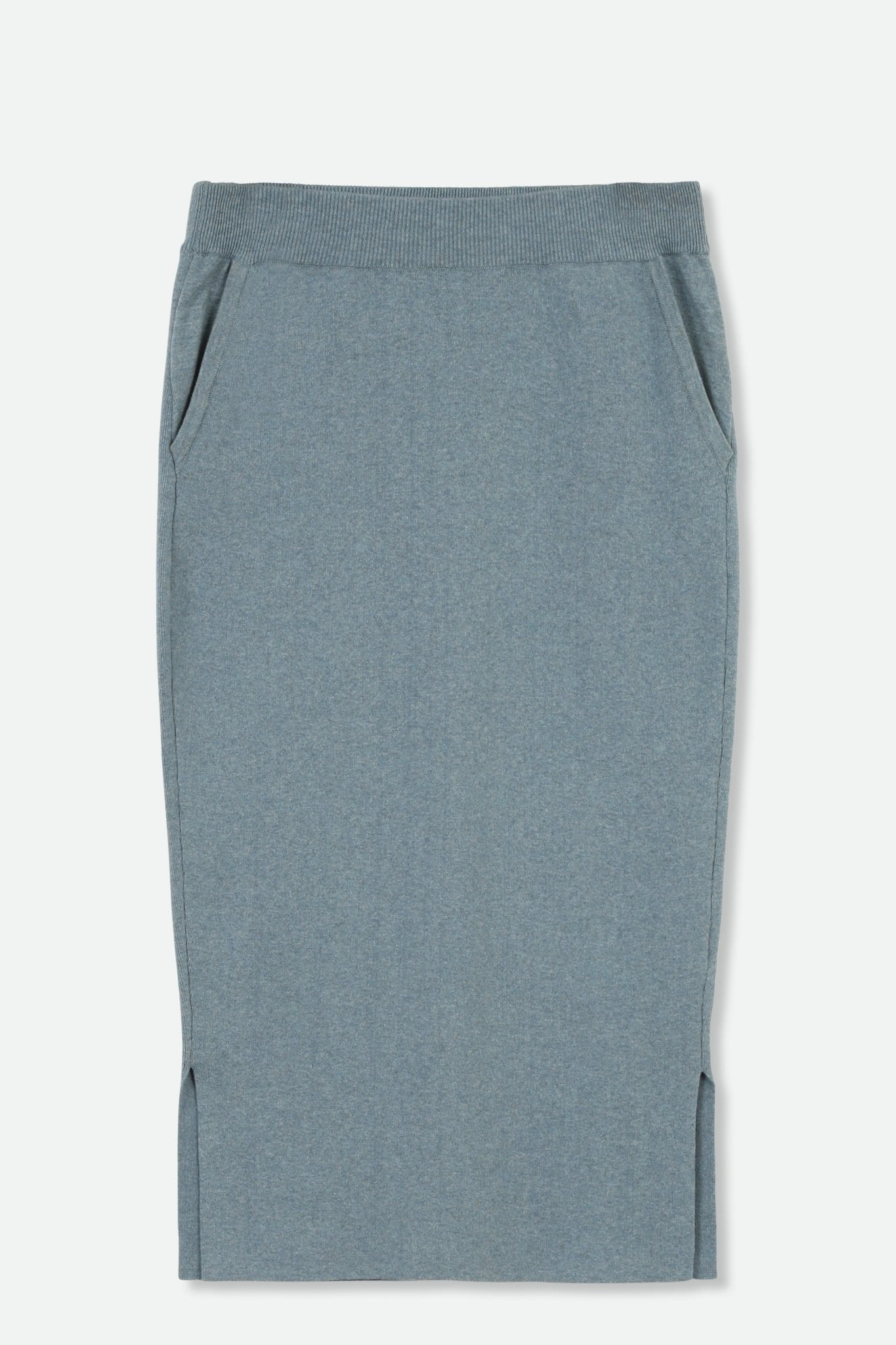 SICILY PENCIL SKIRT IN KNIT PIMA COTTON STRETCH - Jarbo