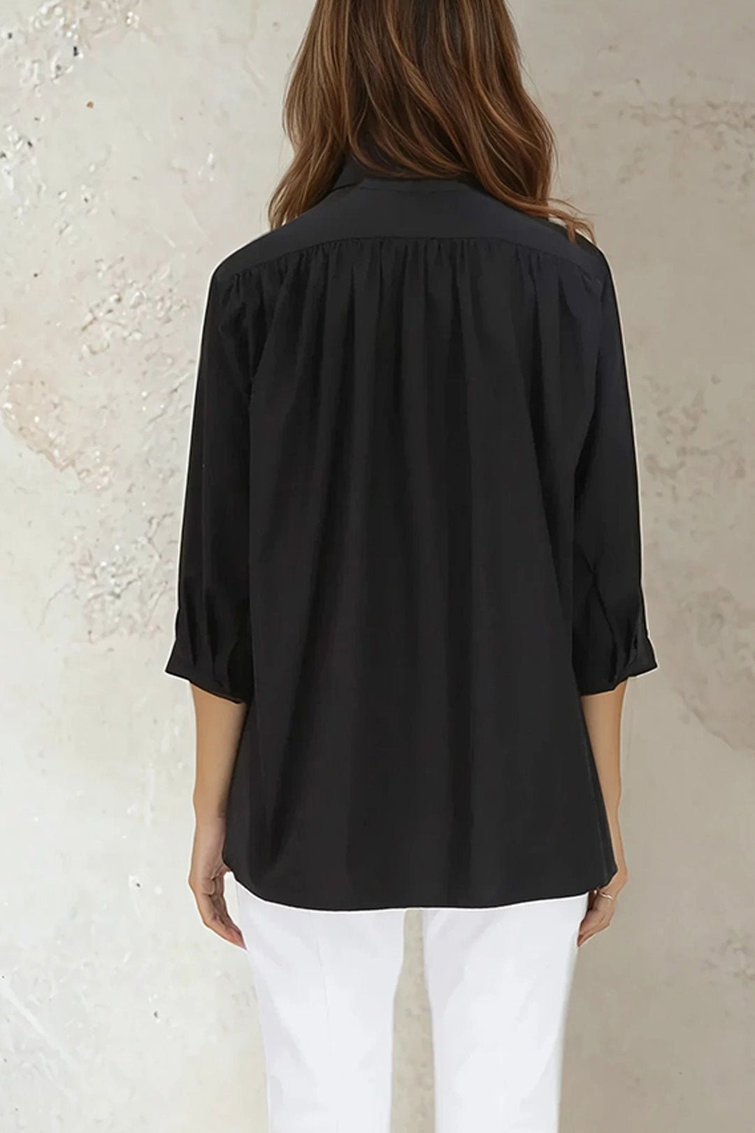 SOLANA SHIRT IN ITALIAN COTTON POPLIN - Jarbo
