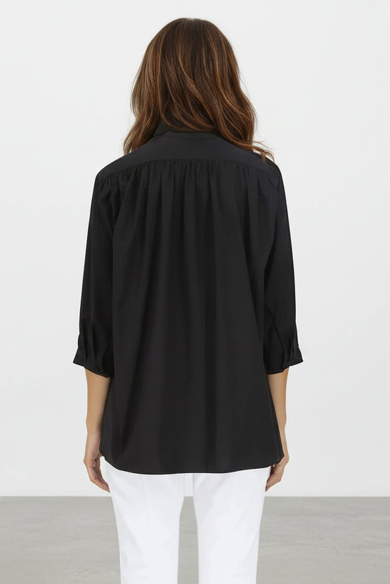 SOLANA SHIRT IN ITALIAN COTTON POPLIN - Jarbo