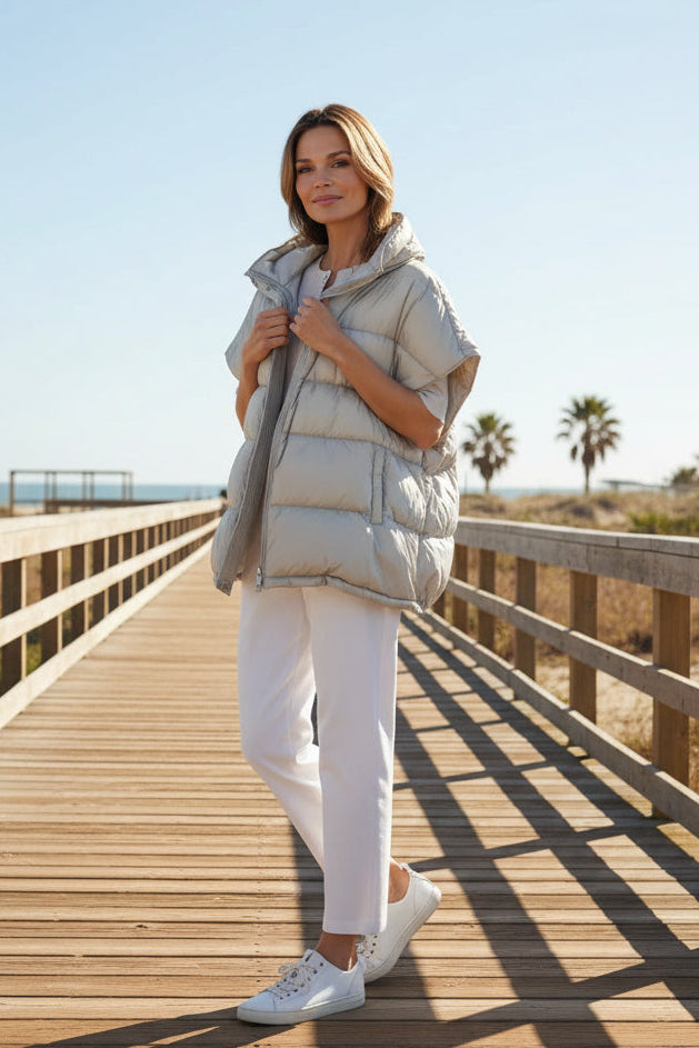 SOLEIL JACKET IN ULTRALIGHT GOOSE DOWN - Jarbo