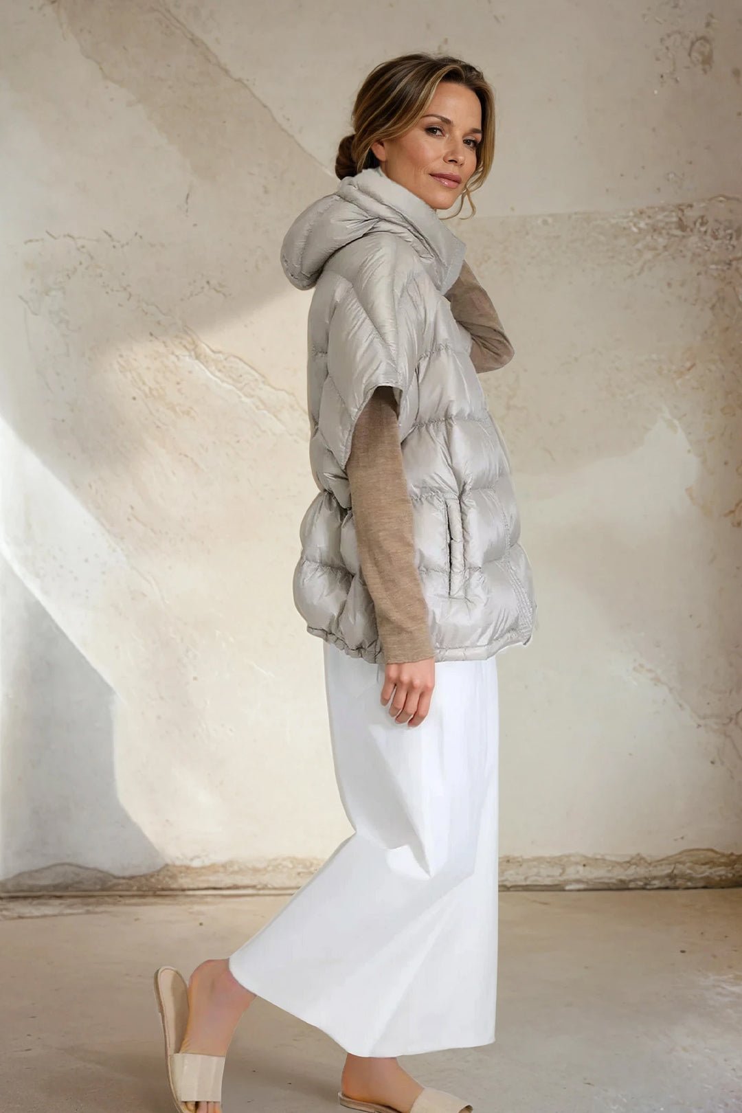 SOLEIL JACKET IN ULTRALIGHT GOOSE DOWN - Jarbo