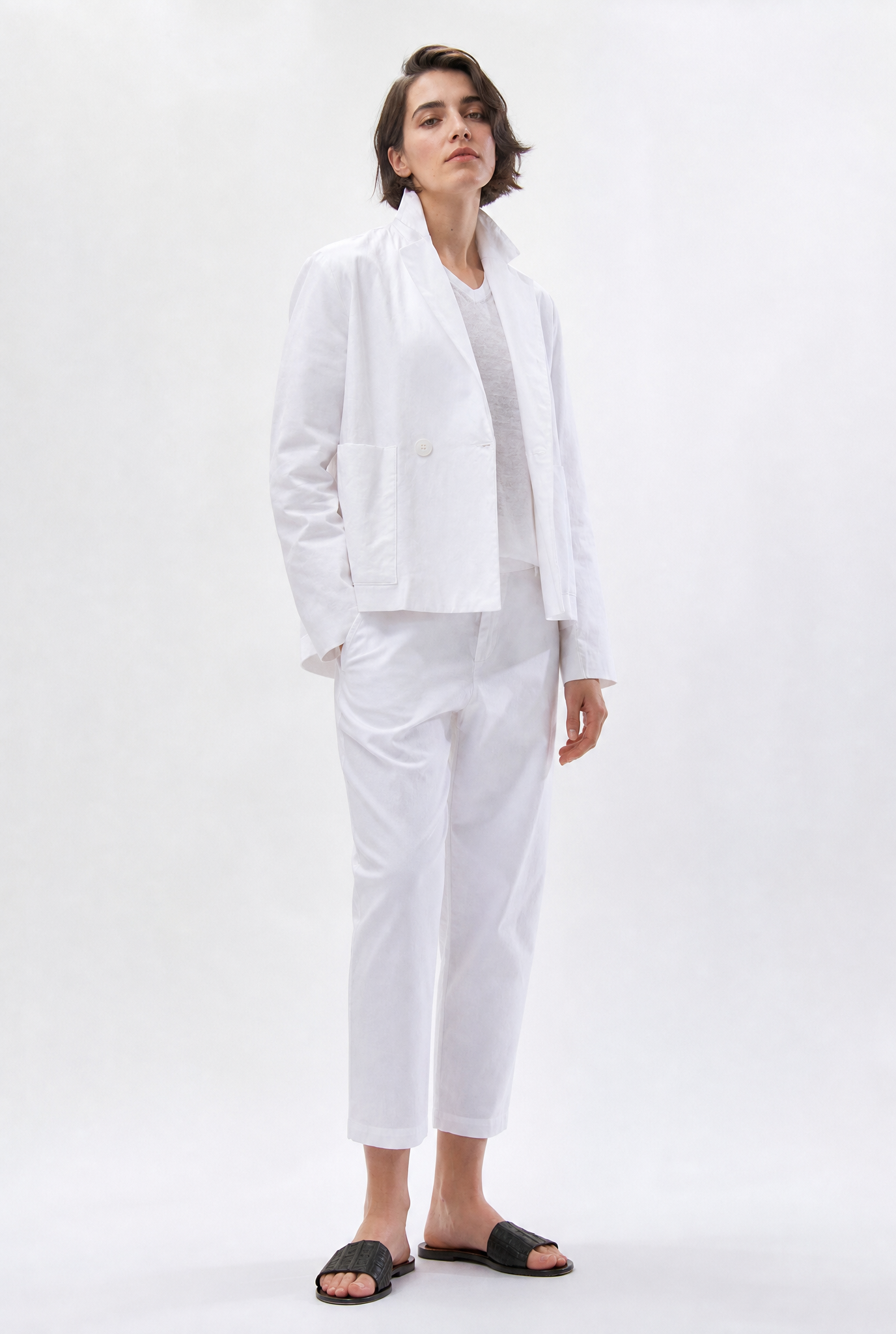 BERNAY BLAZER IN ITALIAN STRETCH COTTON