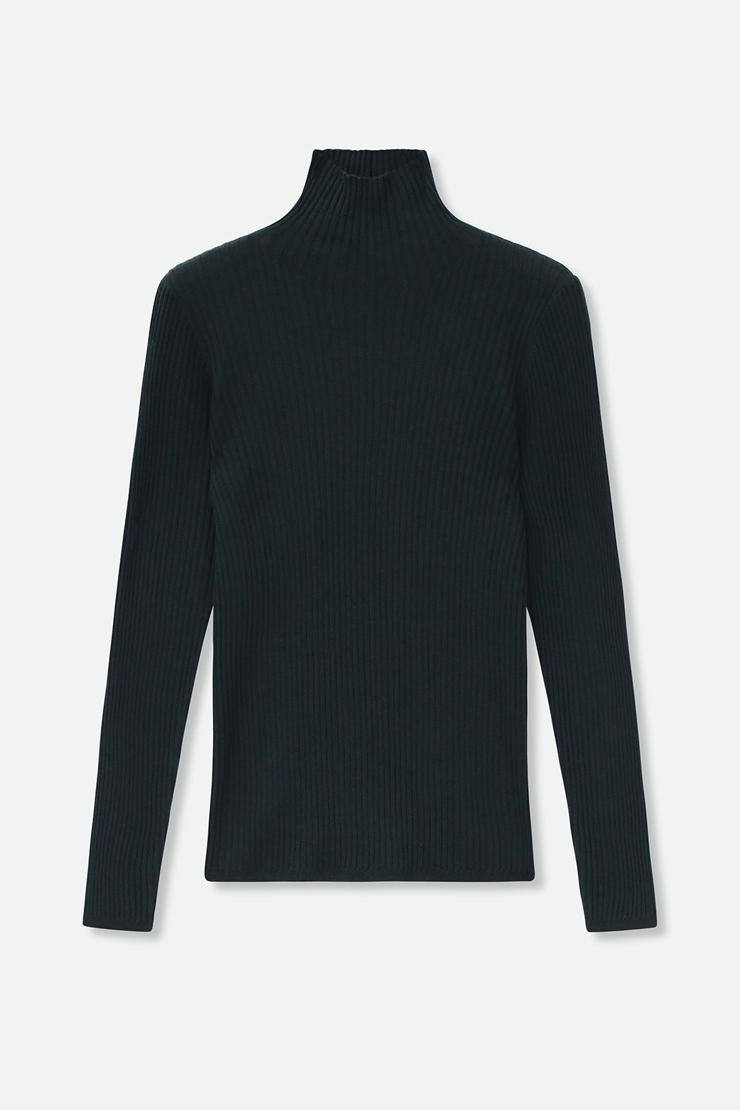 STRATO RIBBED TURTLENECK IN FINE MERINO - Jarbo