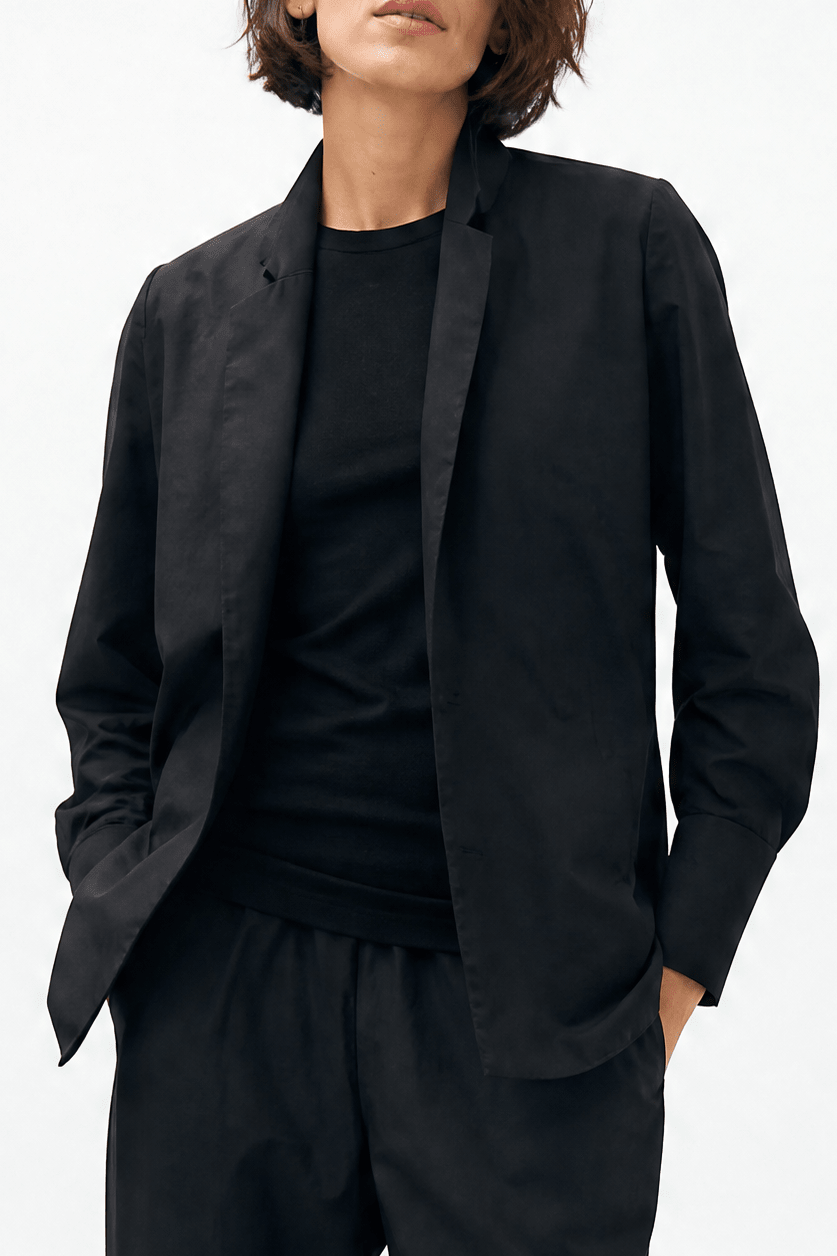 TEO SHIRT JACKET IN ITALIAN FINE STRETCH COTTON - Jarbo