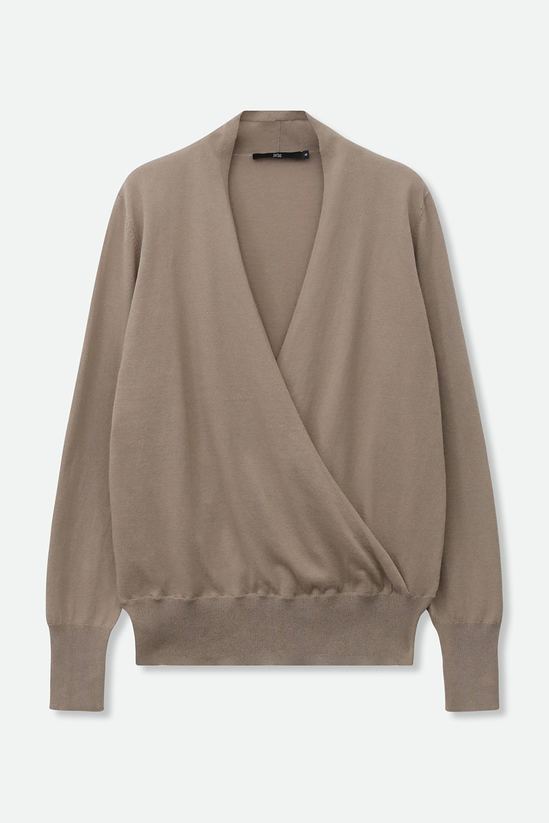 TORY ITALIAN COTTON SURPLICE WRAP TOP - Jarbo