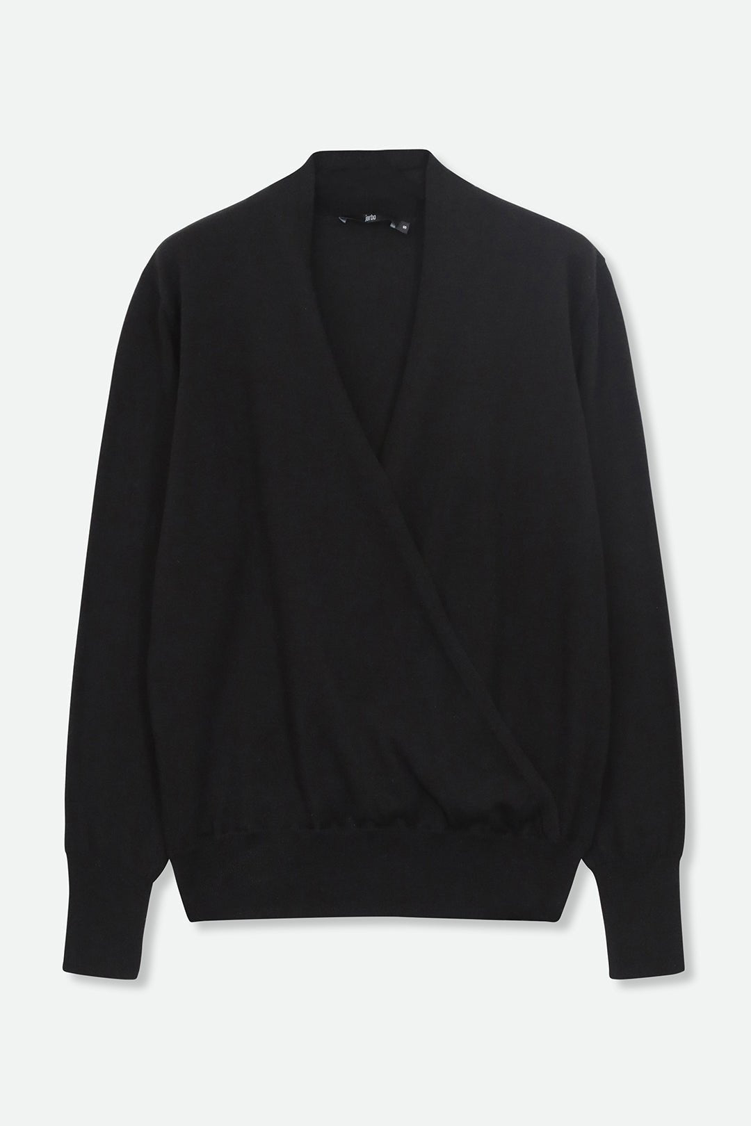 TORY ITALIAN COTTON SURPLICE WRAP TOP - Jarbo