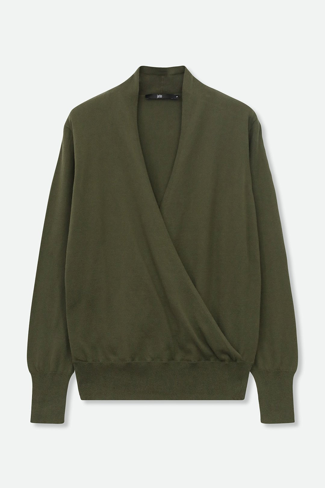 TORY ITALIAN COTTON SURPLICE WRAP TOP - Jarbo