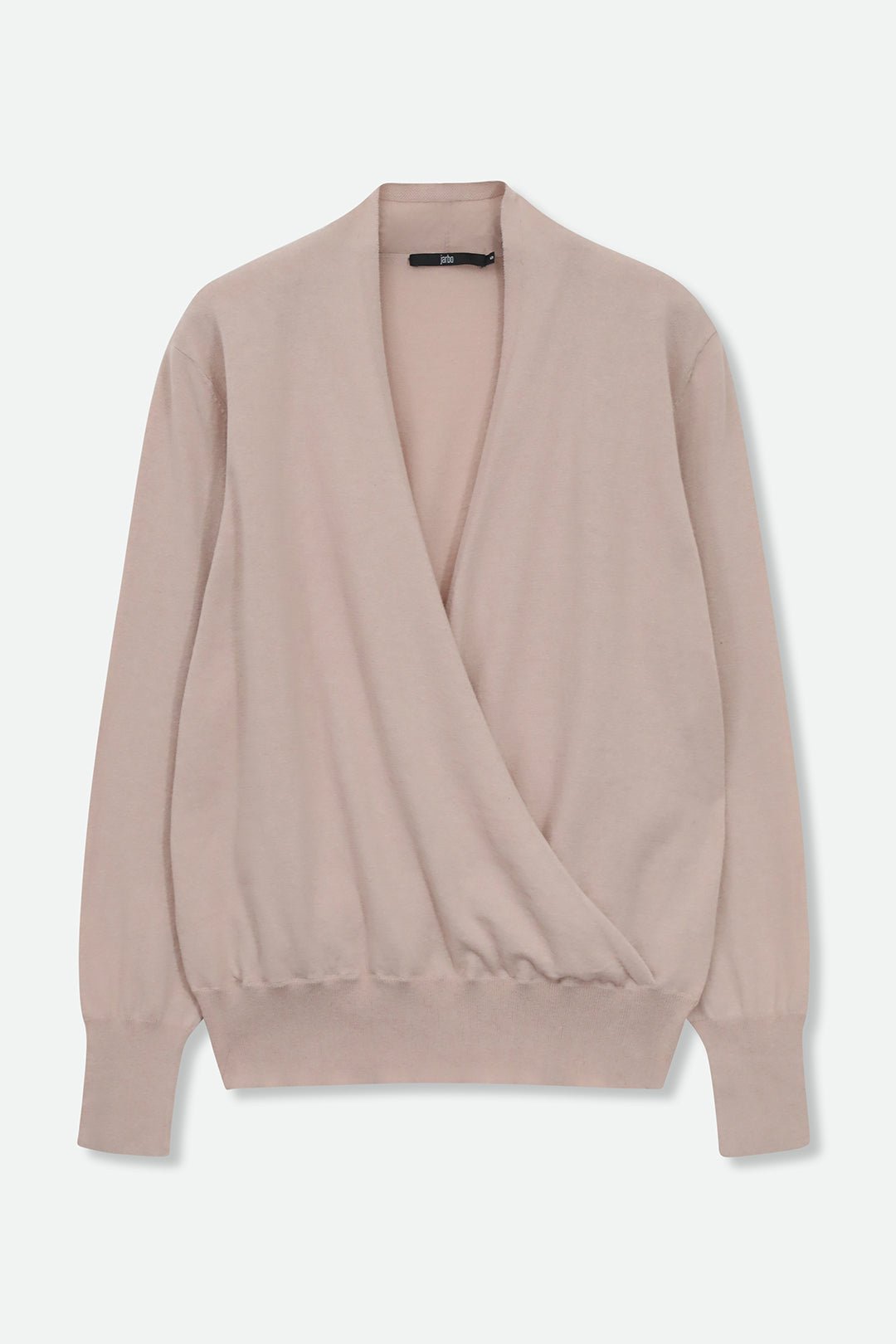 TORY ITALIAN COTTON SURPLICE WRAP TOP - Jarbo