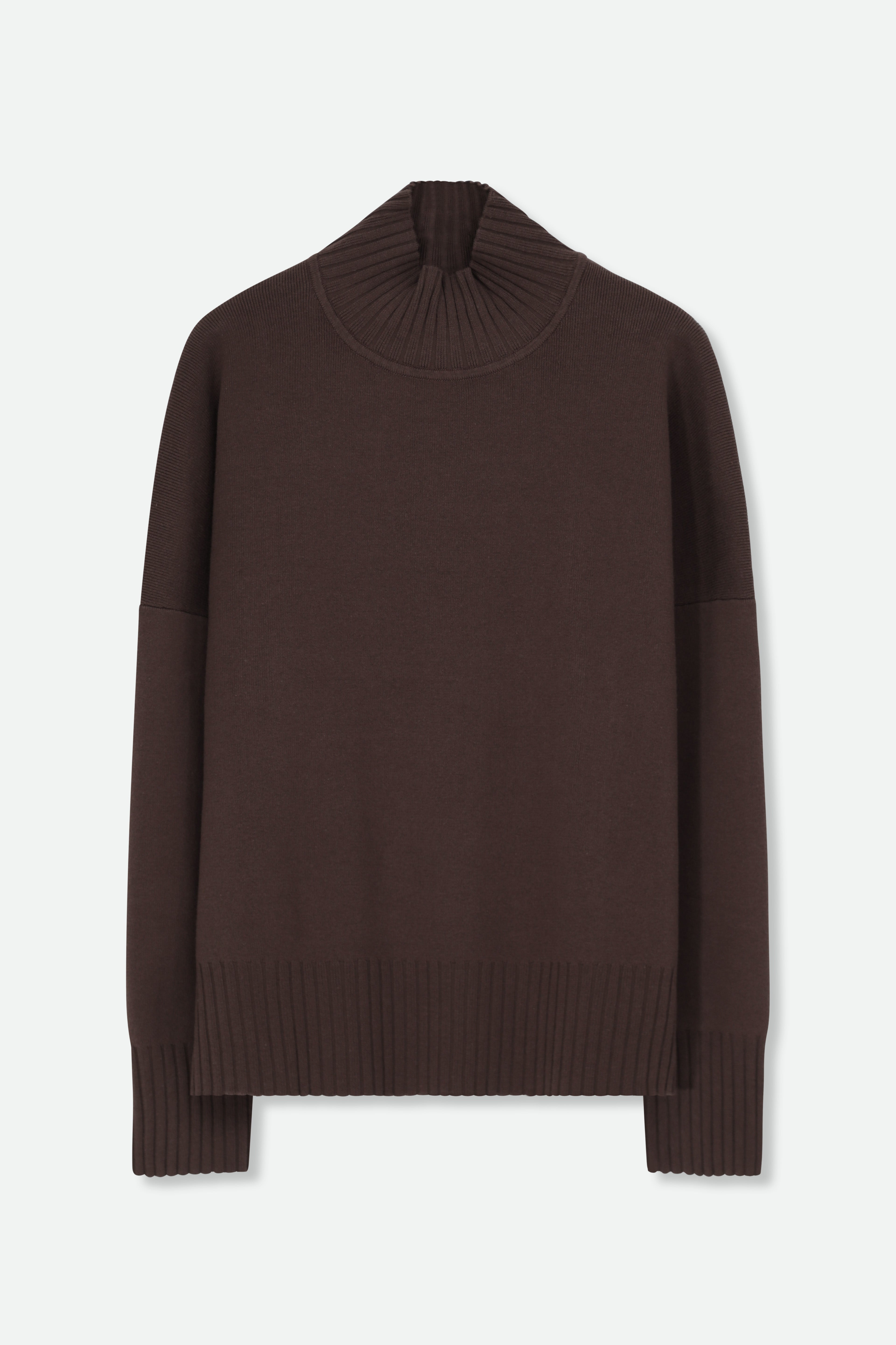TOSCA TURTLENECK IN ITALIAN COTTON - Jarbo