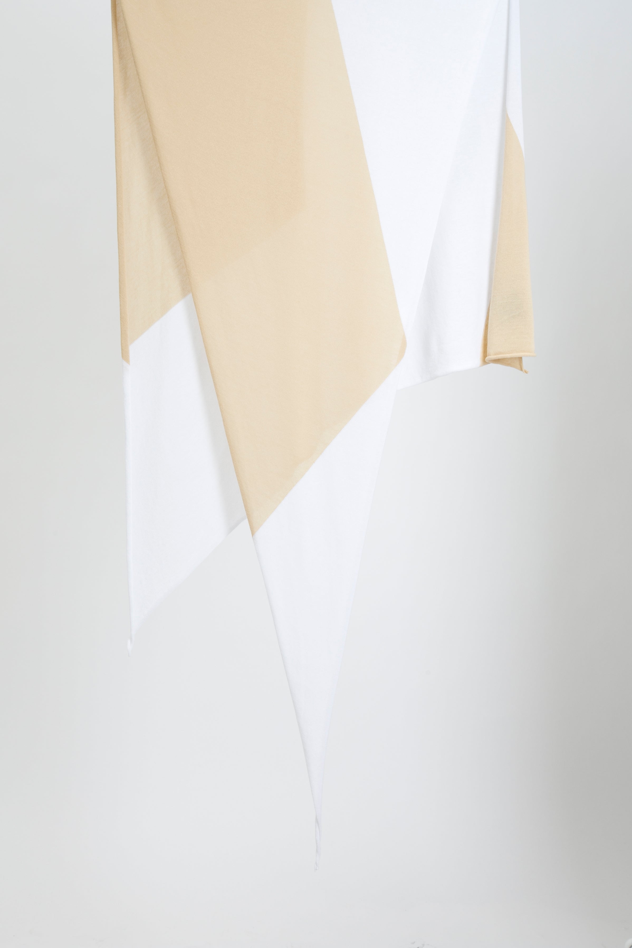 TRIANGLE SCARF IN PIMA COTTON - Jarbo