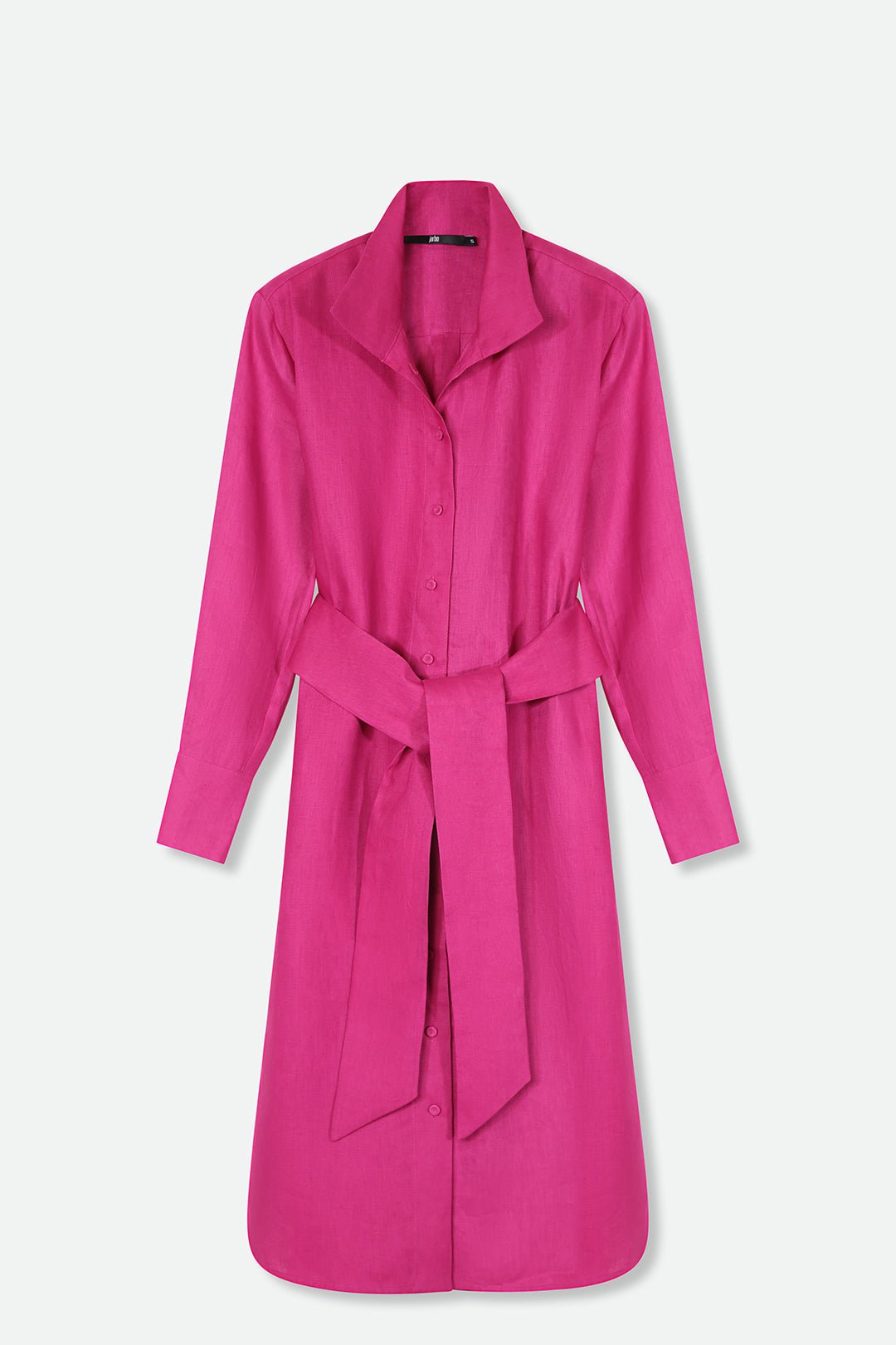 SHIRTDRESS DUSTER IN PREMIUM ITALIAN LINEN