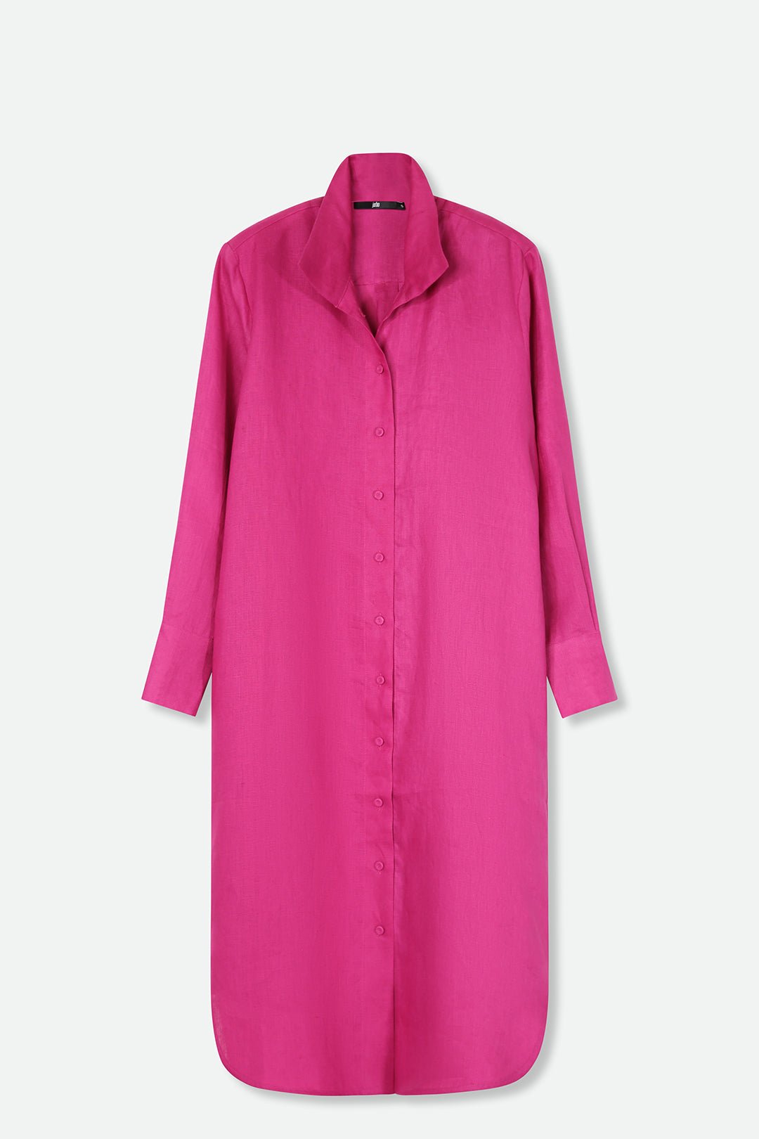 SHIRTDRESS DUSTER IN PREMIUM ITALIAN LINEN