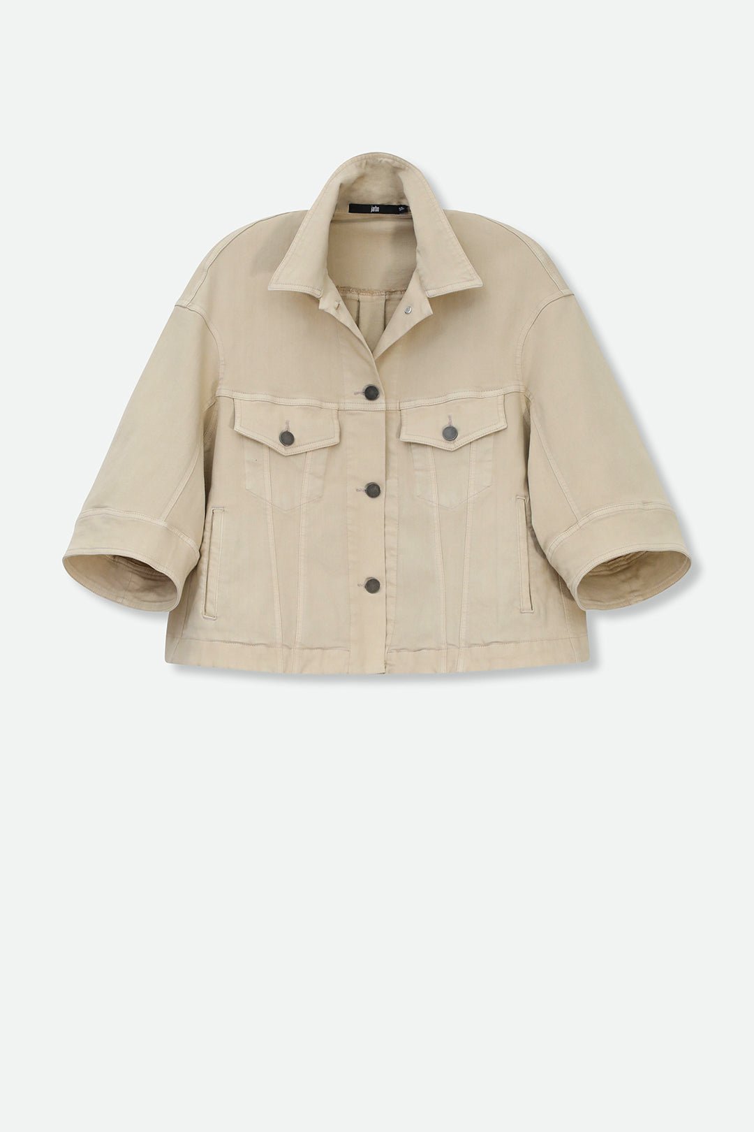 VENETO JACKET GARMENT - DYED ITALIAN STRETCH DENIM - Jarbo
