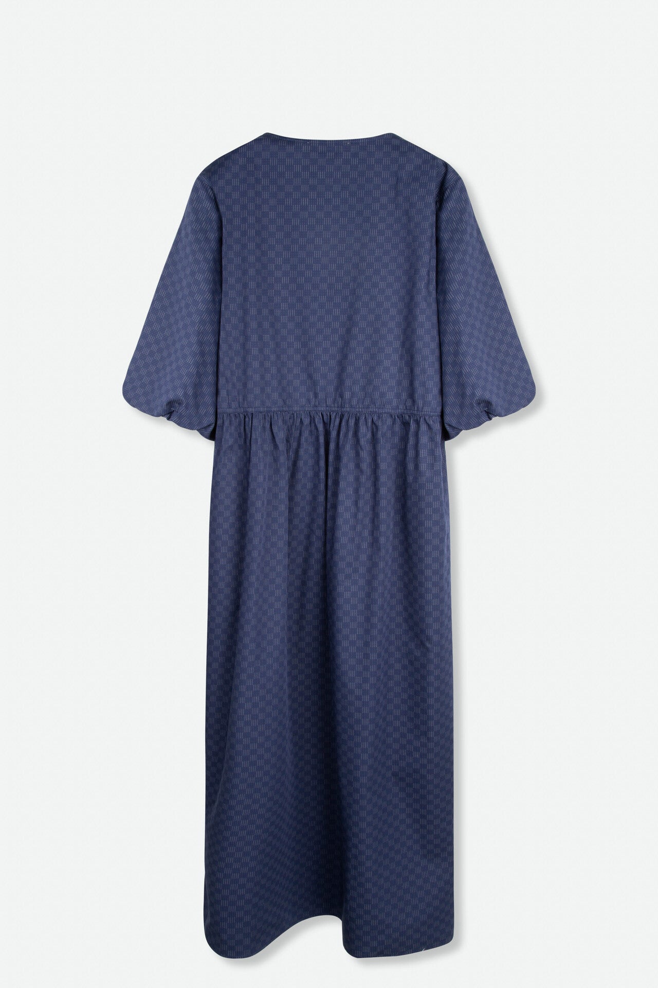 VOLUME SLEEVE ODESSA DRESS IN ITALIAN COTTON POPLIN - Jarbo