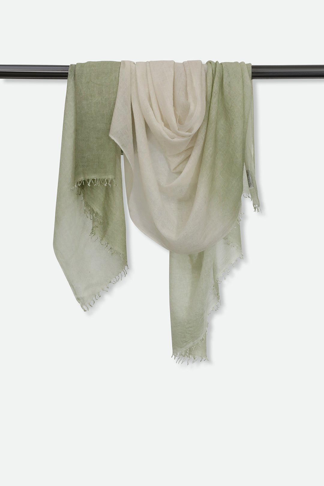 WHEAT HARVEST SCARF IN HAND DYED CASHMERE - Jarbo