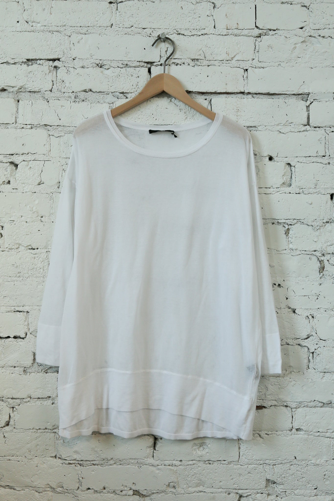 3/4 SLEEVE CREW NECK TOP - Jarbo